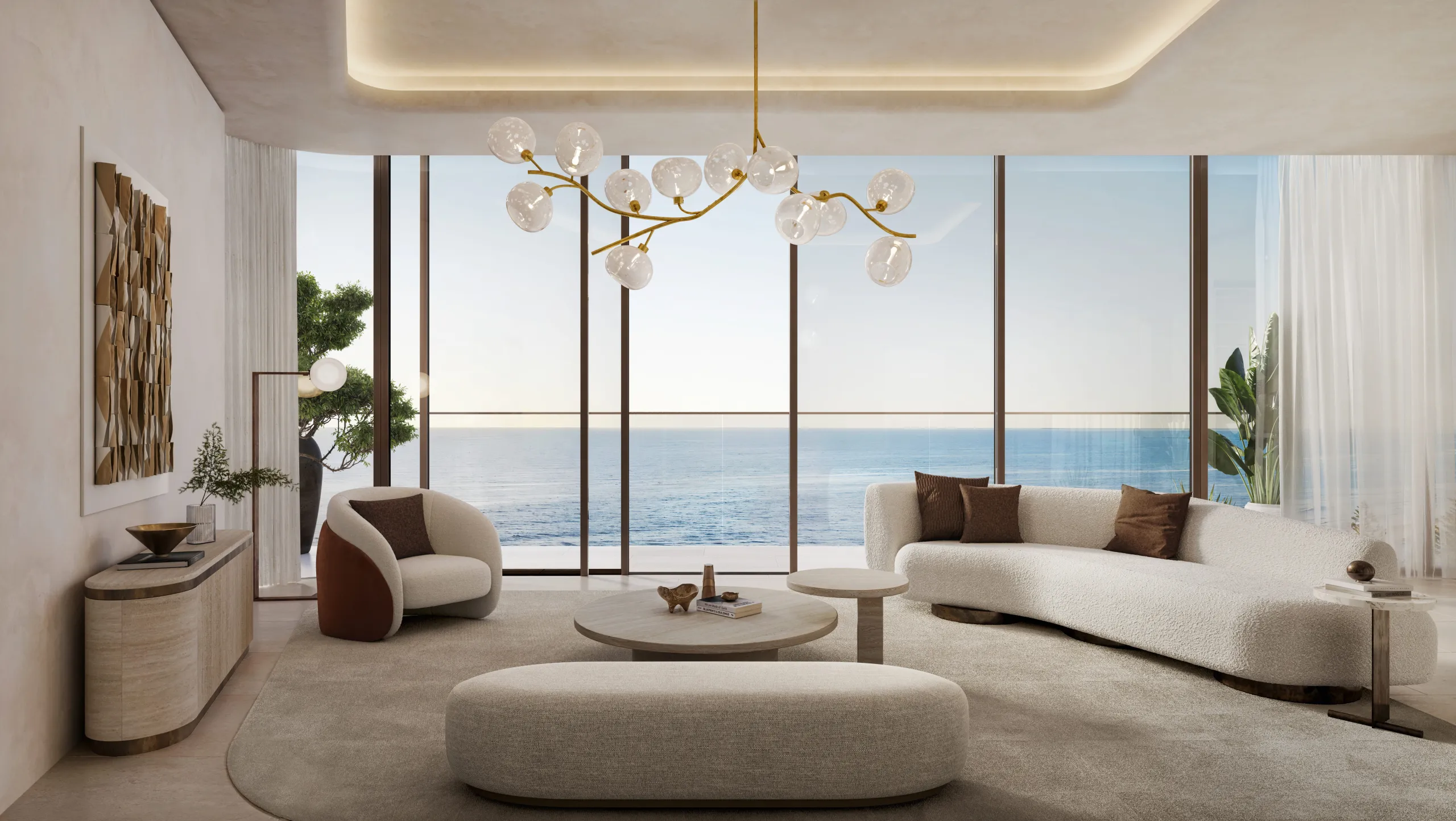 Spektakuläre Neubau-Apartments mit Kino, Spa und Pool direkt am Meer in Dubai Maritime City, Dubai