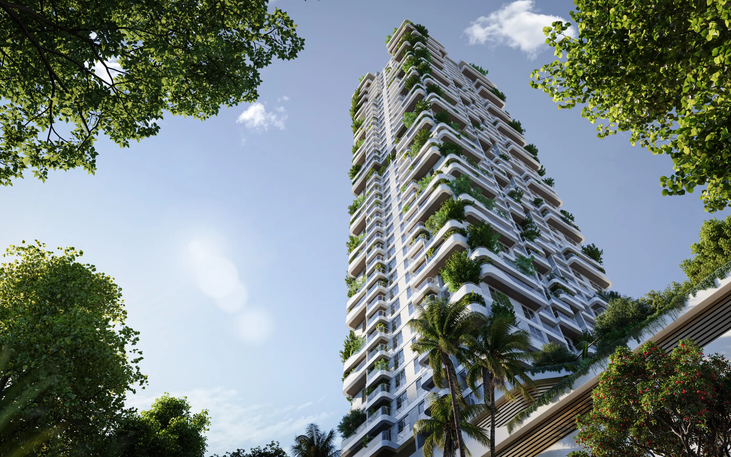 Exclusivo penthouse de nueva construcción en una torre de diseño biofílico con vistas al mar en Dubai Maritime City, Dubái