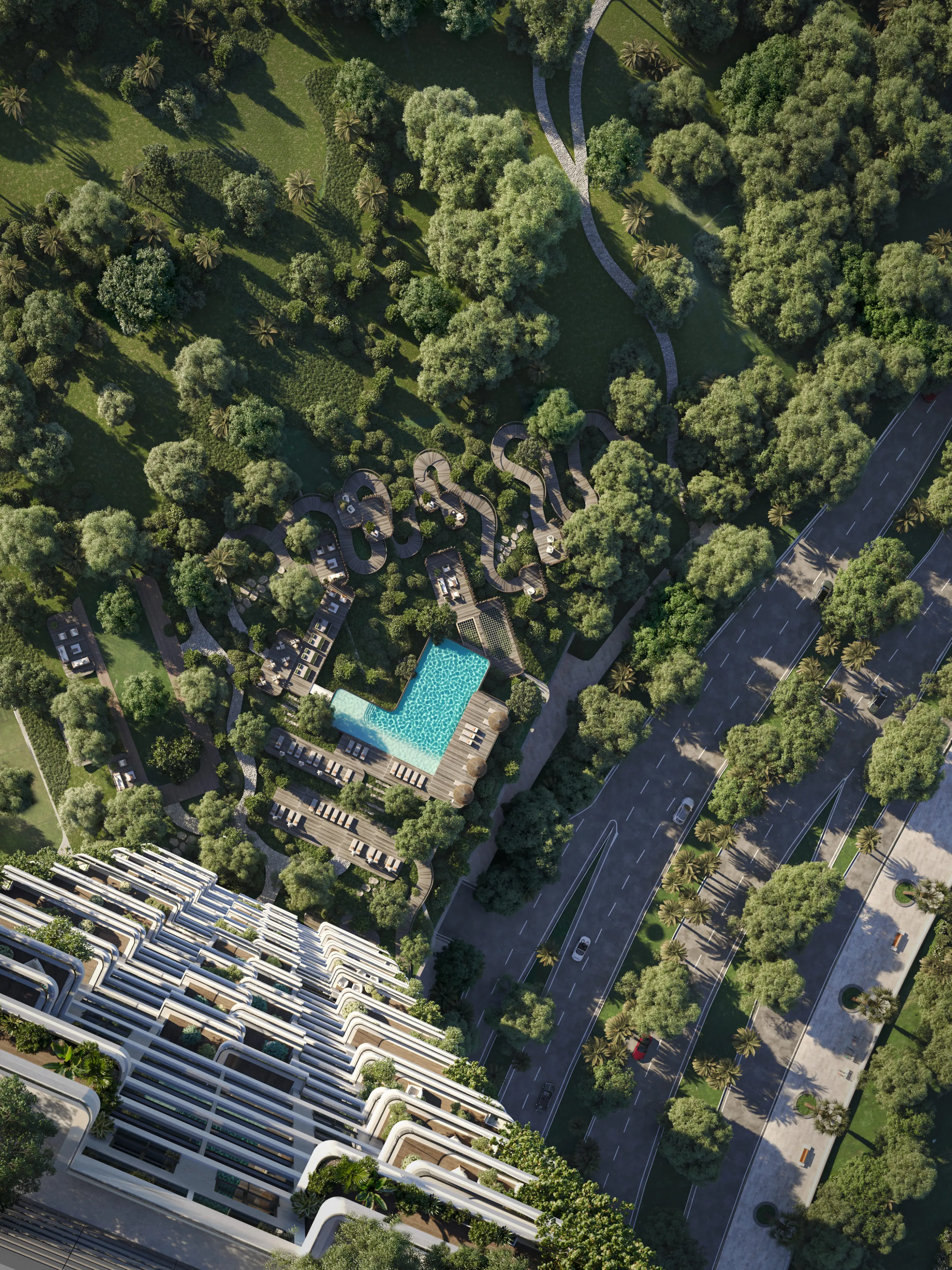 Exclusivo penthouse de nueva construcción en una torre de diseño biofílico con vistas al mar en Dubai Maritime City, Dubái