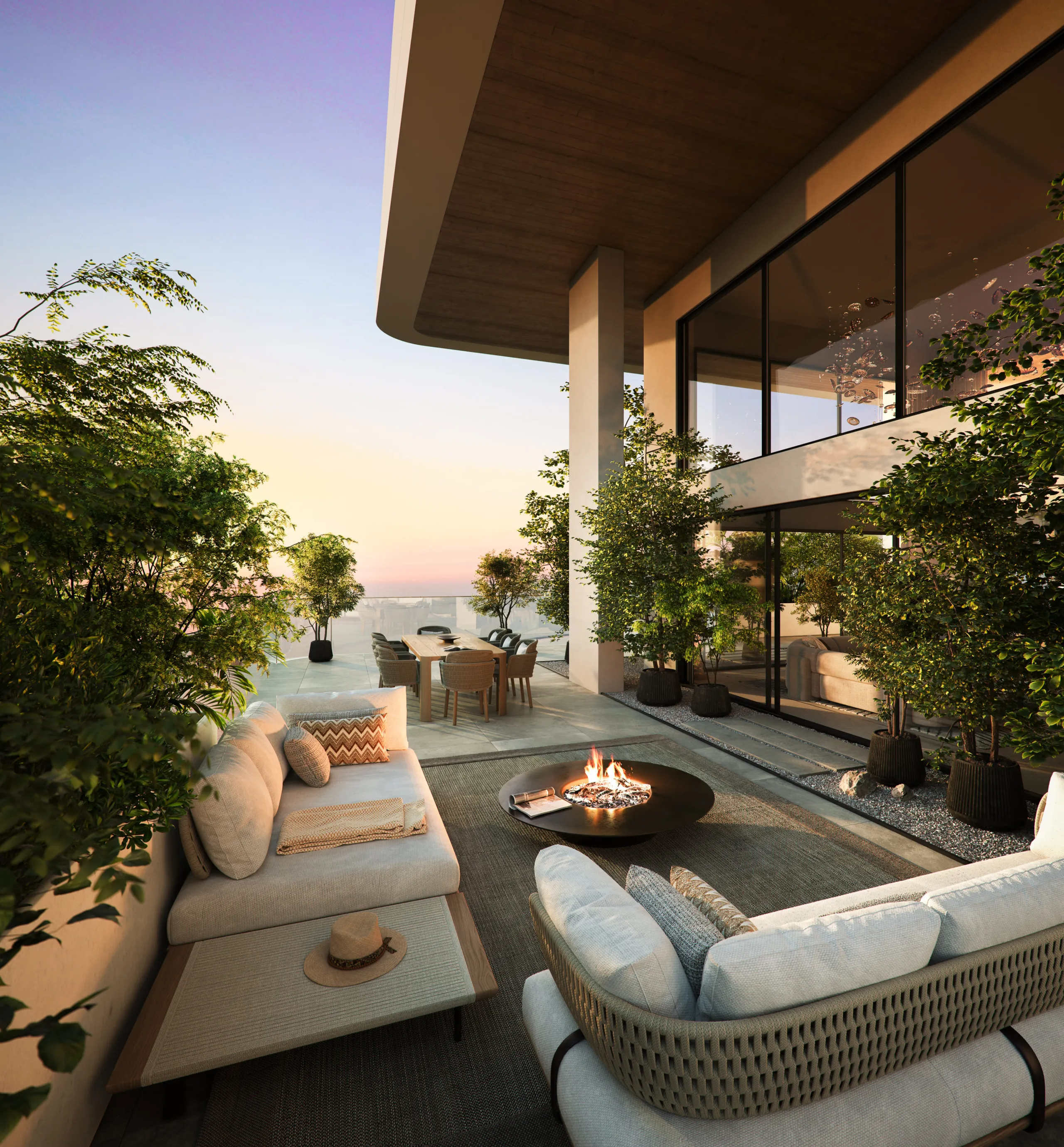 Exclusivo penthouse de nueva construcción en una torre de diseño biofílico con vistas al mar en Dubai Maritime City, Dubái