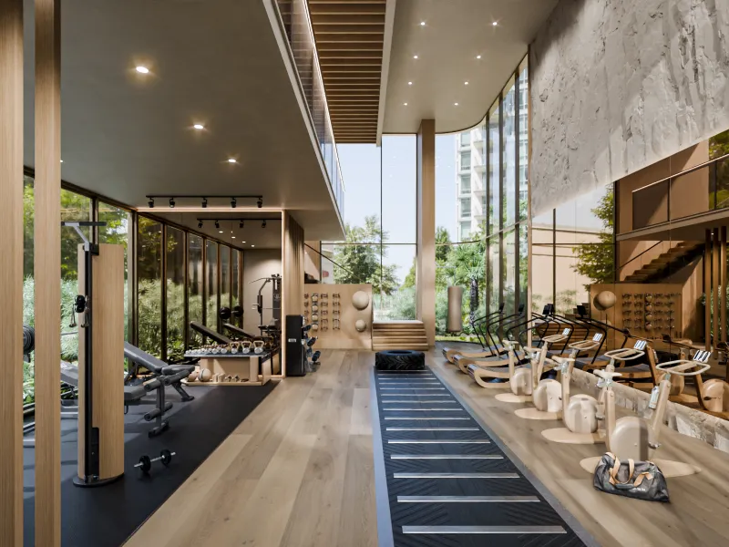 Exclusivo penthouse de nueva construcción en una torre de diseño biofílico con vistas al mar en Dubai Maritime City, Dubái