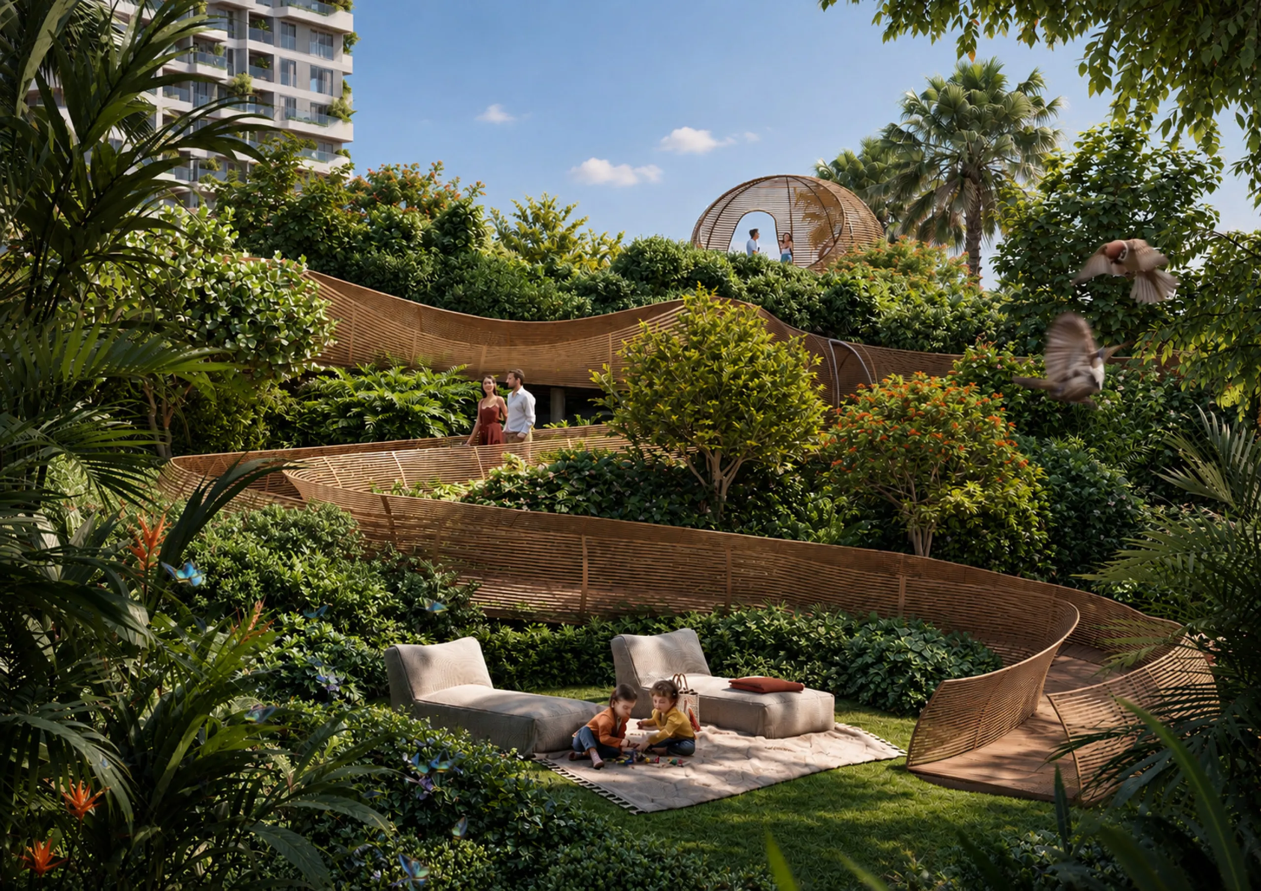 Exclusivo penthouse de nueva construcción en una torre de diseño biofílico con vistas al mar en Dubai Maritime City, Dubái