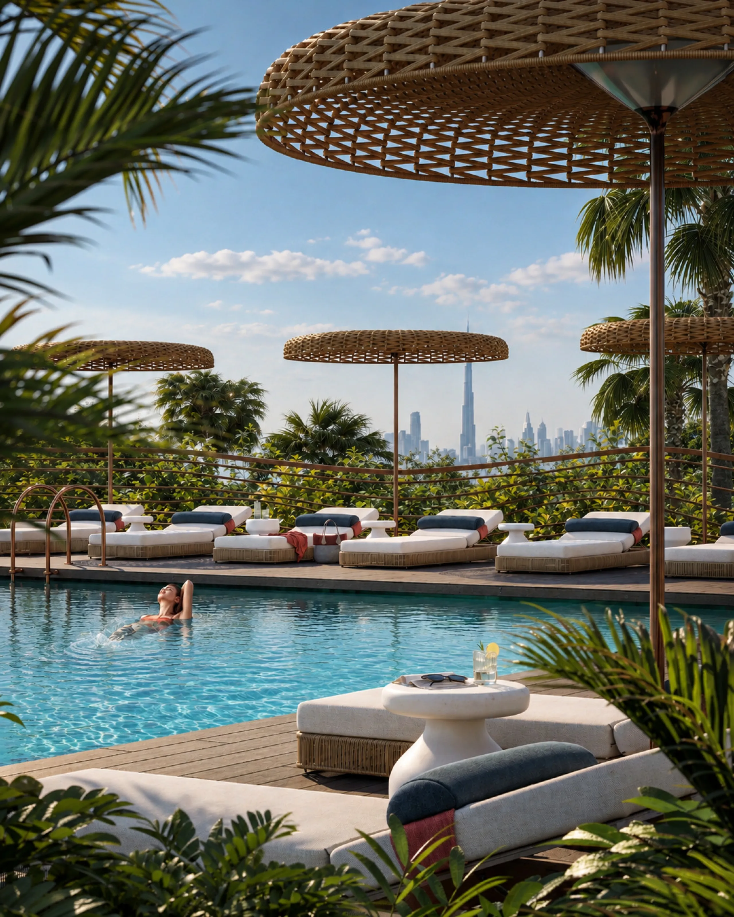 Exclusivo penthouse de nueva construcción en una torre de diseño biofílico con vistas al mar en Dubai Maritime City, Dubái