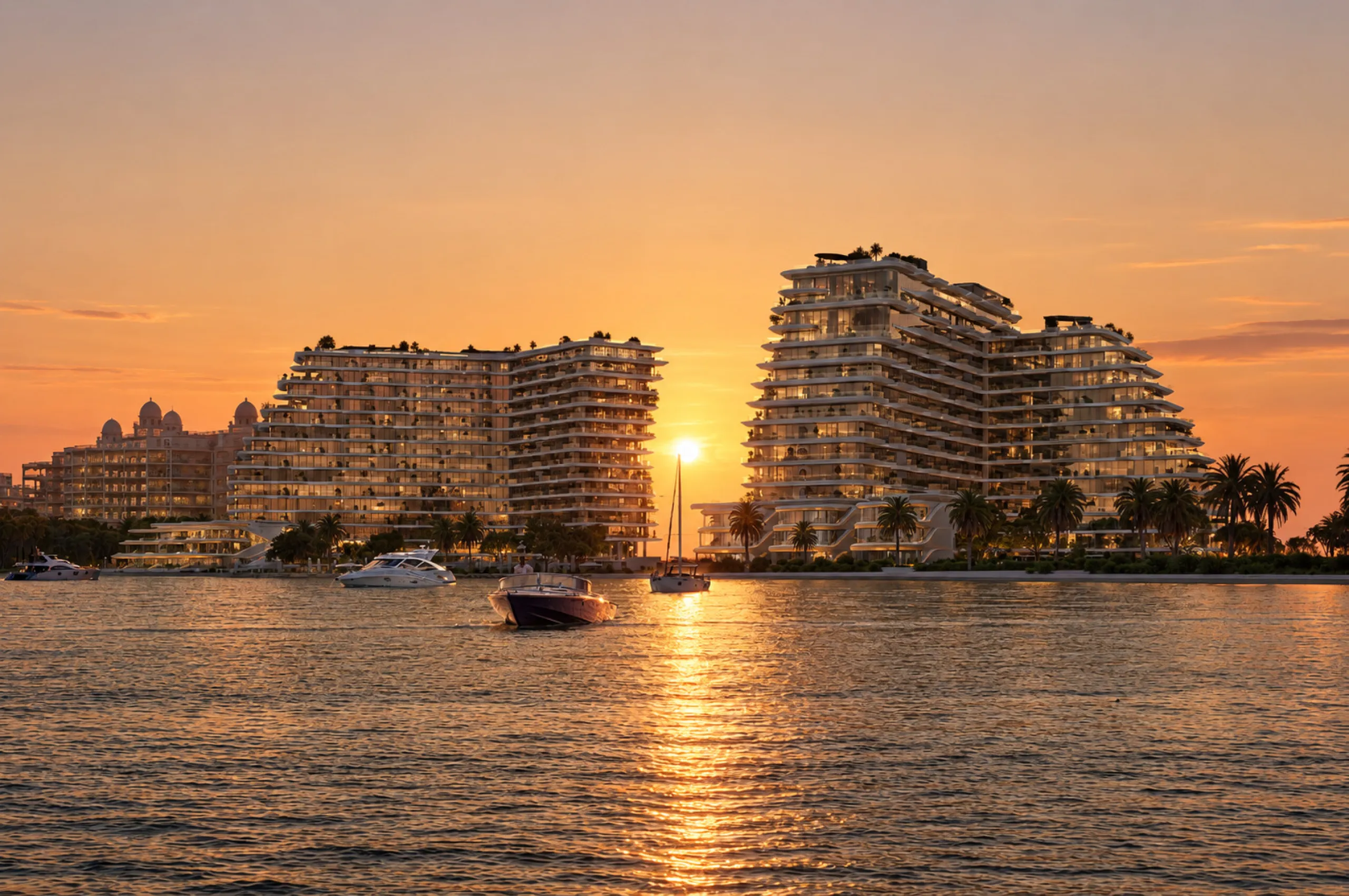 Эксклюзивный жилой комплекс с люксовыми апартаментами и пентхаусами, спа на крыше, бассейном-инфинити и частным пляжем на Palm Jumeirah, Дубай