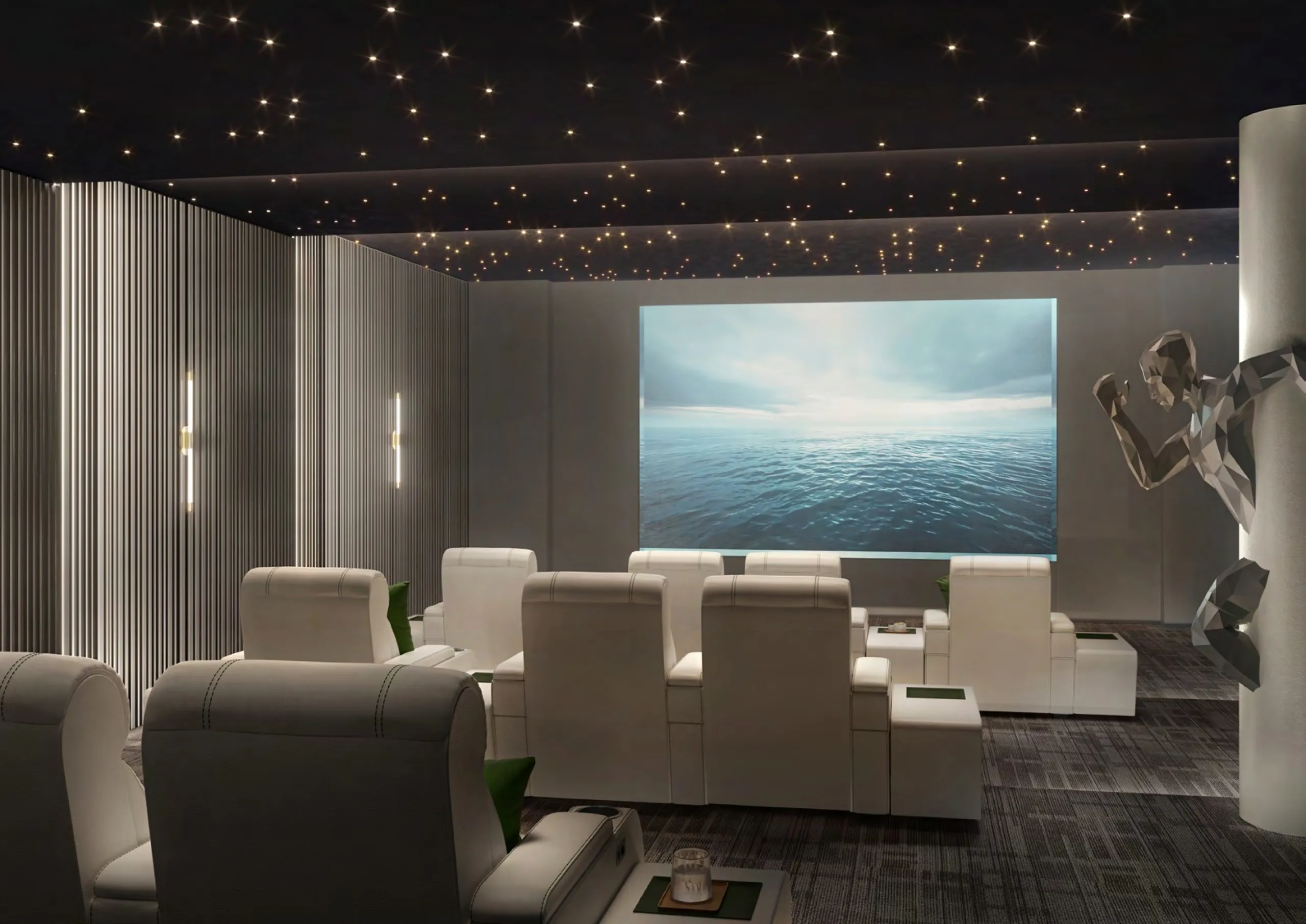 Exclusive New-Build Beach Mansions with Infinity Pool and Direct Beach Access on Palm Jumeirah, Dubai