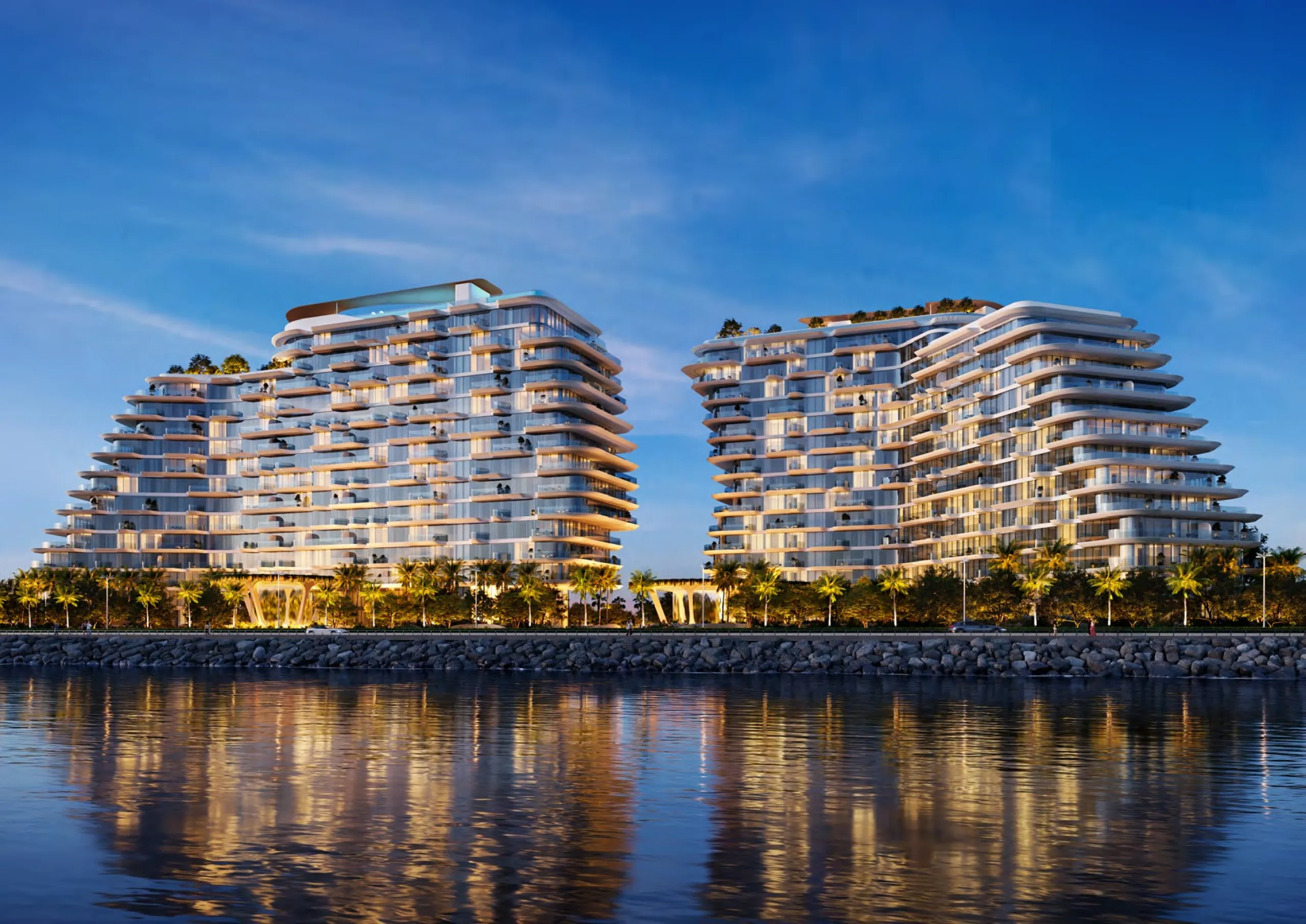 Exclusive New-Build Beach Mansions with Infinity Pool and Direct Beach Access on Palm Jumeirah, Dubai