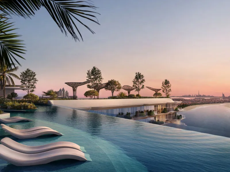 Exclusive New-Build Beach Mansions with Infinity Pool and Direct Beach Access on Palm Jumeirah, Dubai