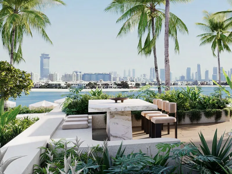 Exclusive New-Build Beach Mansions with Infinity Pool and Direct Beach Access on Palm Jumeirah, Dubai