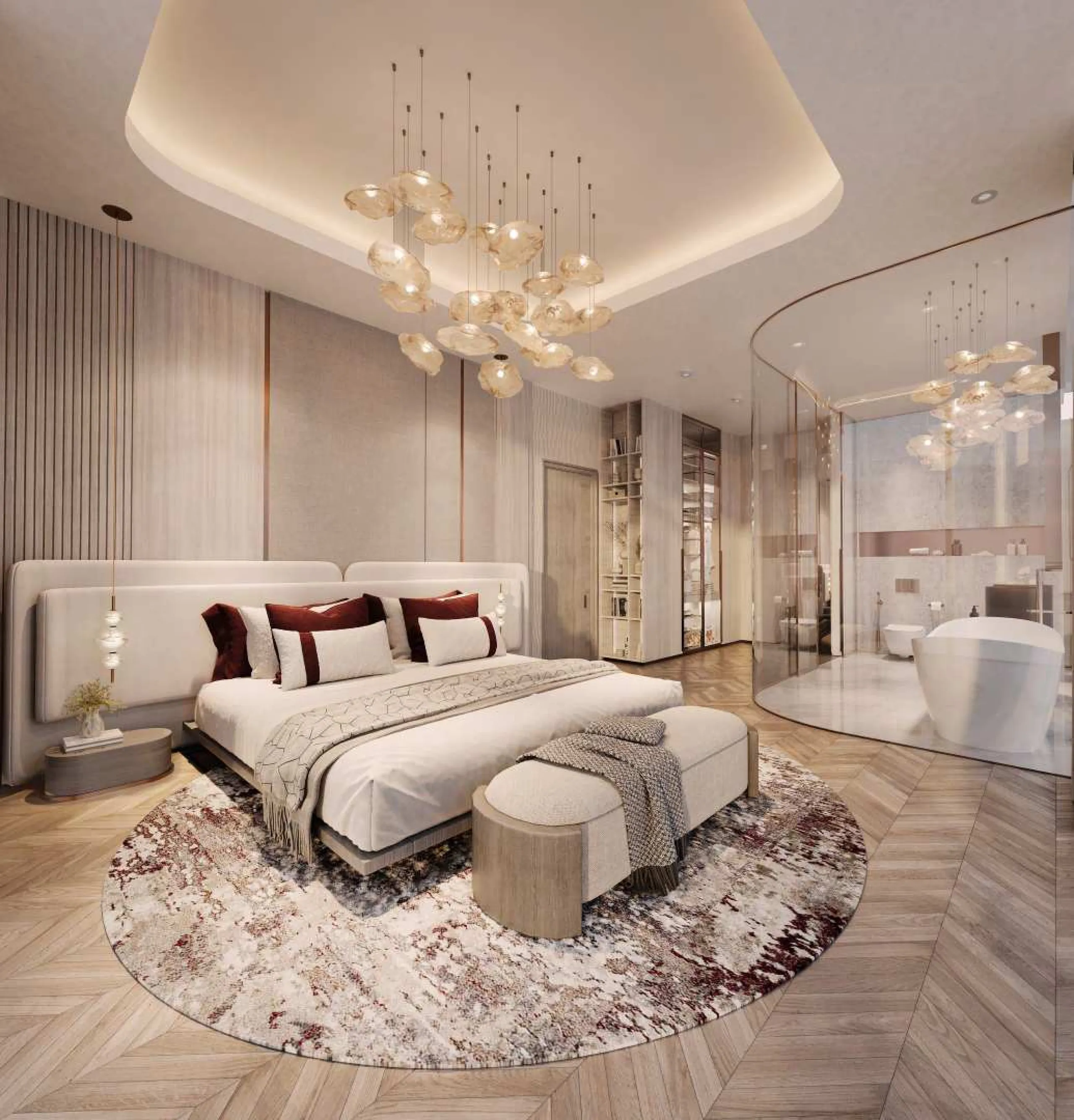 Spectacular New-Build Apartments and Duplexes in a Sculptural Architectural Tower with Skyline Views in Meydan, Dubai