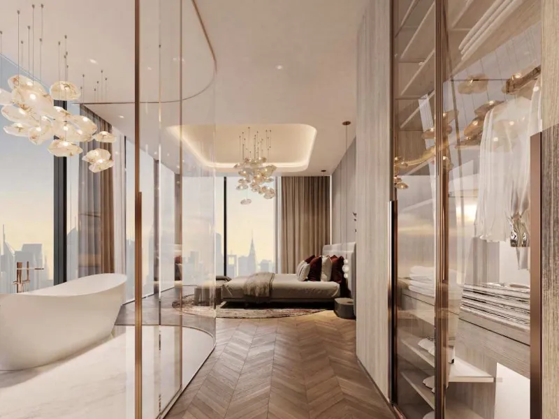 Spectacular New-Build Apartments and Duplexes in a Sculptural Architectural Tower with Skyline Views in Meydan, Dubai