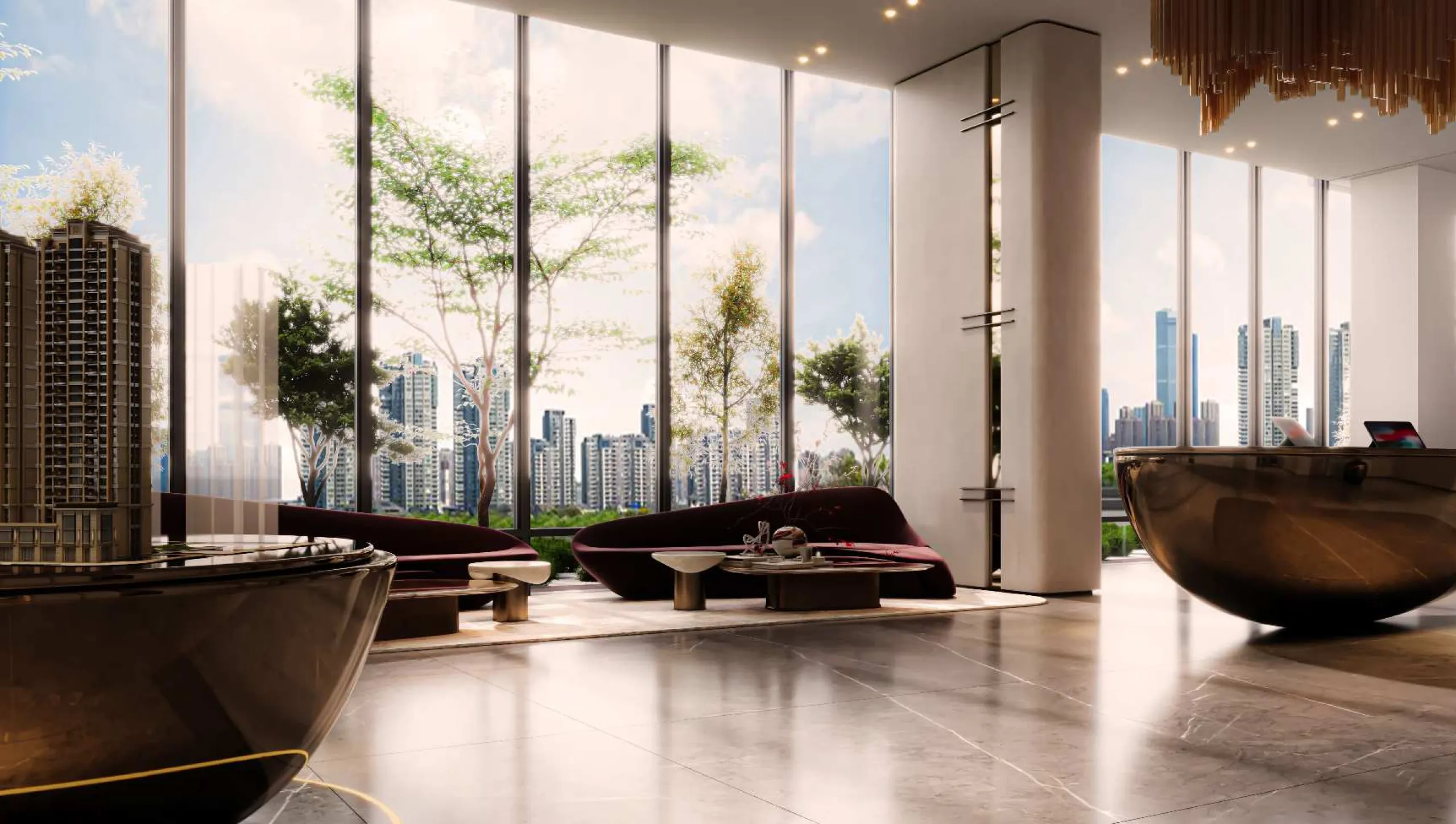 Spectacular New-Build Apartments and Duplexes in a Sculptural Architectural Tower with Skyline Views in Meydan, Dubai