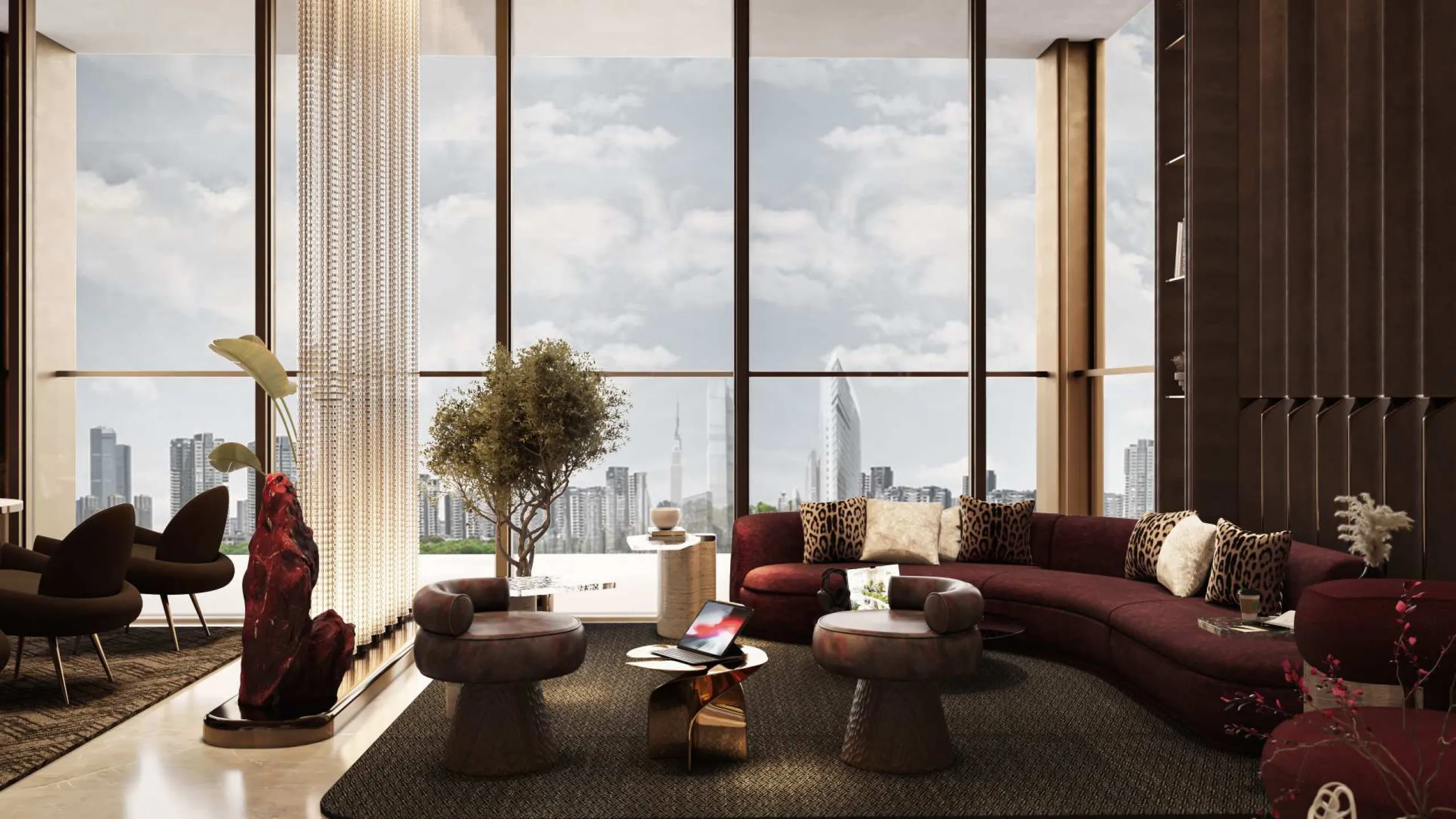 Spectacular New-Build Apartments and Duplexes in a Sculptural Architectural Tower with Skyline Views in Meydan, Dubai