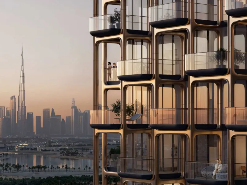 Spectacular New-Build Apartments and Duplexes in a Sculptural Architectural Tower with Skyline Views in Meydan, Dubai