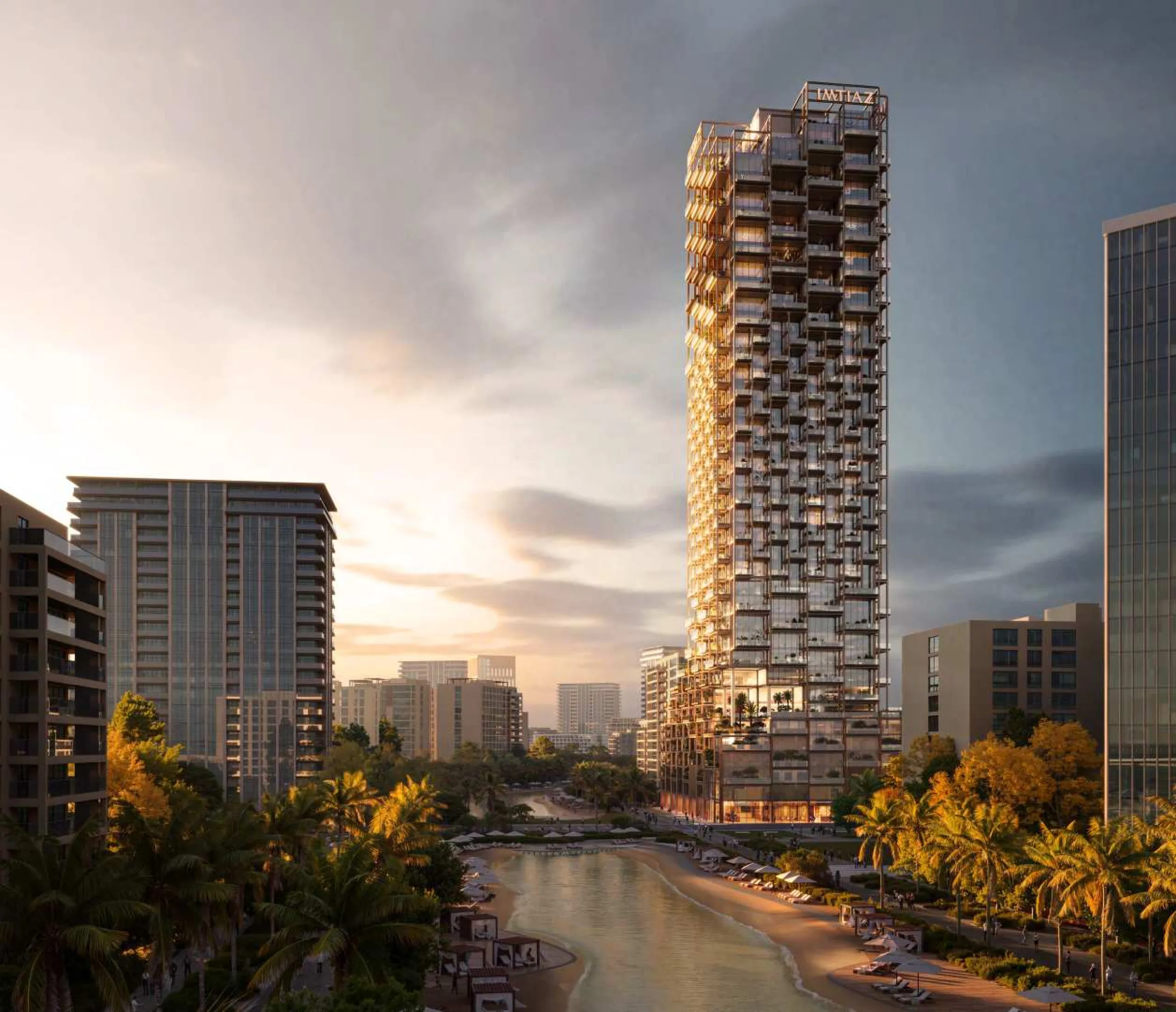 Spectacular New-Build Apartments and Duplexes in a Sculptural Architectural Tower with Skyline Views in Meydan, Dubai