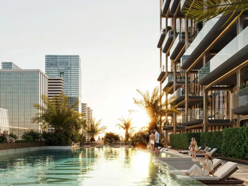 Spectacular New-Build Apartments and Duplexes in a Sculptural Architectural Tower with Skyline Views in Meydan, Dubai