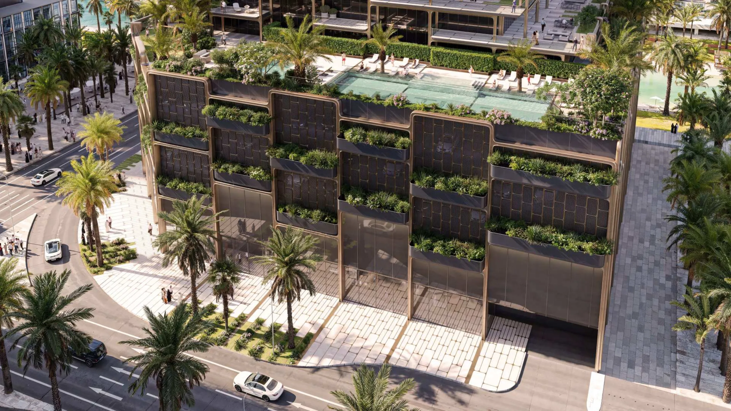 Spectacular New-Build Apartments and Duplexes in a Sculptural Architectural Tower with Skyline Views in Meydan, Dubai