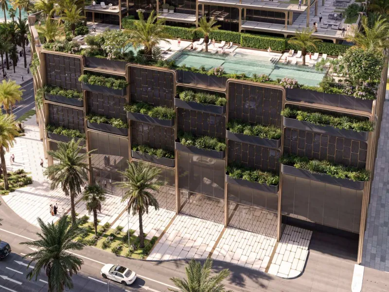 Spectacular New-Build Apartments and Duplexes in a Sculptural Architectural Tower with Skyline Views in Meydan, Dubai