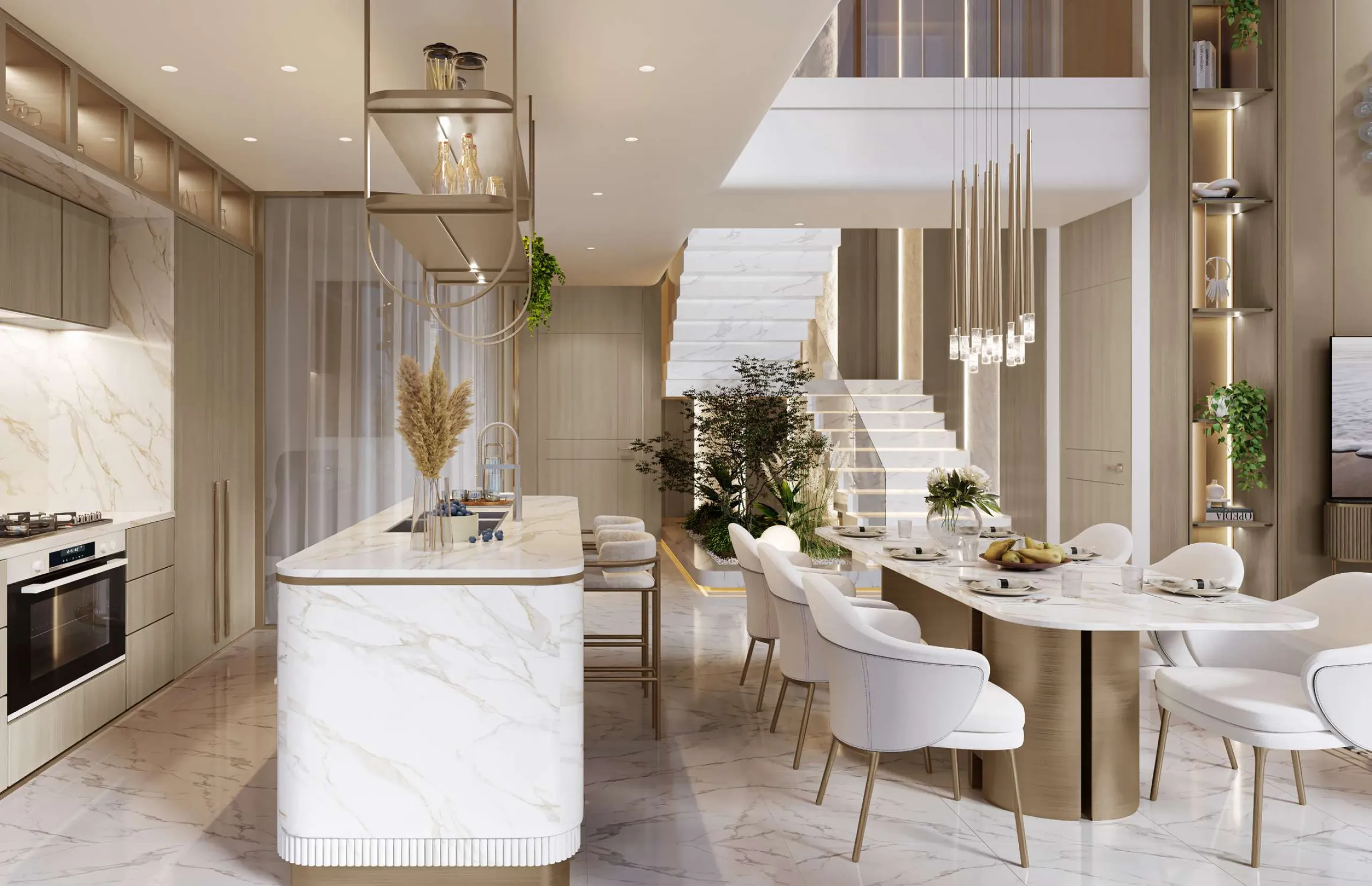 Spectacular Fully Furnished New-Build Apartments and Duplexes with Glass-Bottom Rooftop Pool on Dubai Islands, Dubai