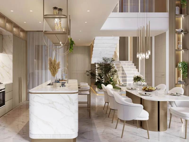 Spectacular Fully Furnished New-Build Apartments and Duplexes with Glass-Bottom Rooftop Pool on Dubai Islands, Dubai