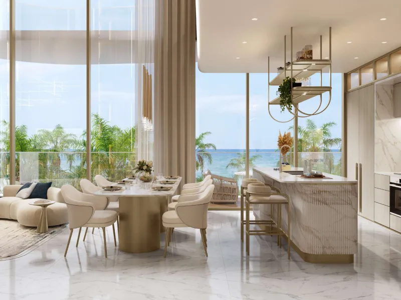 Spectacular Fully Furnished New-Build Apartments and Duplexes with Glass-Bottom Rooftop Pool on Dubai Islands, Dubai