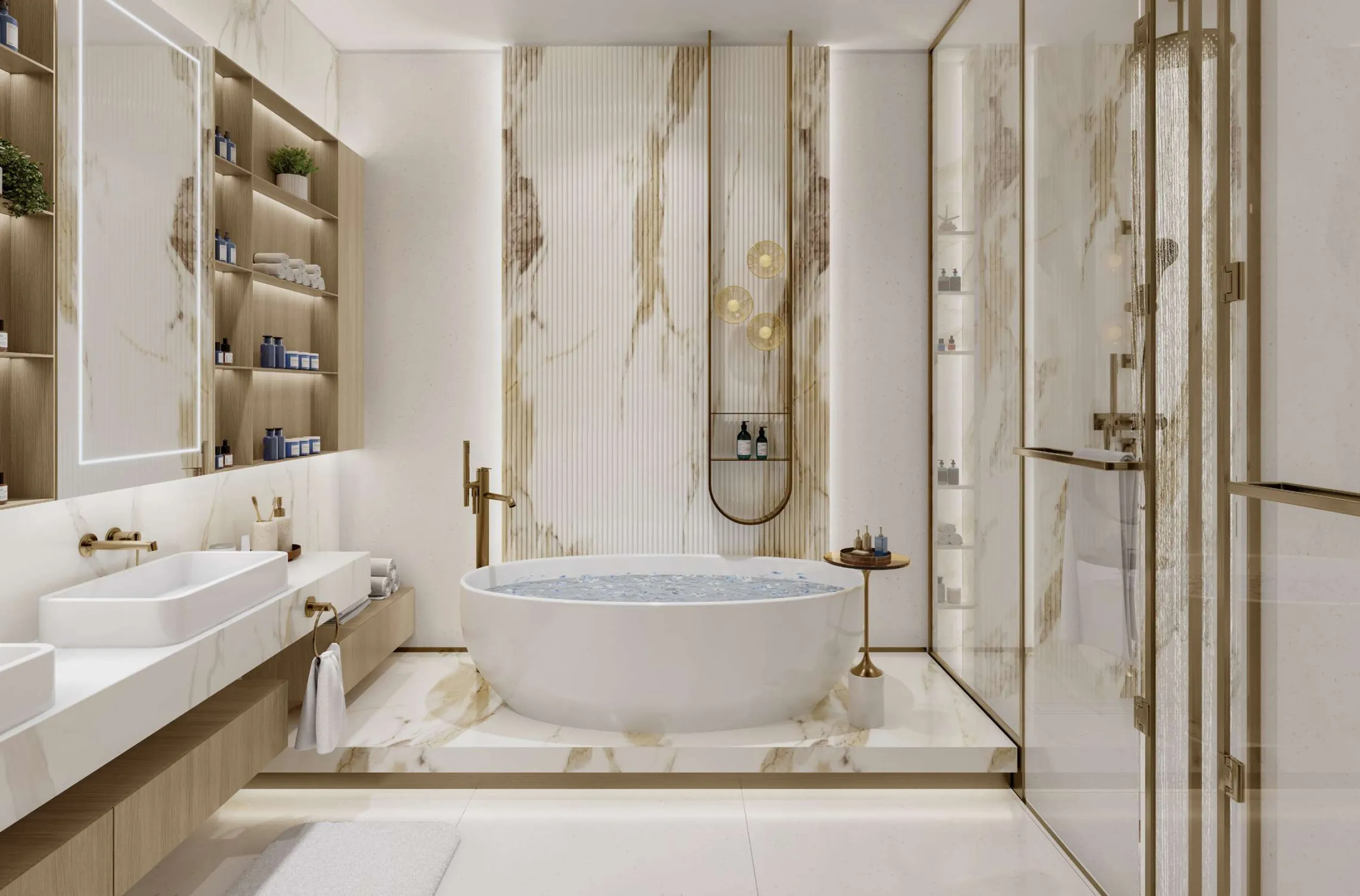 Spectacular Fully Furnished New-Build Apartments and Duplexes with Glass-Bottom Rooftop Pool on Dubai Islands, Dubai