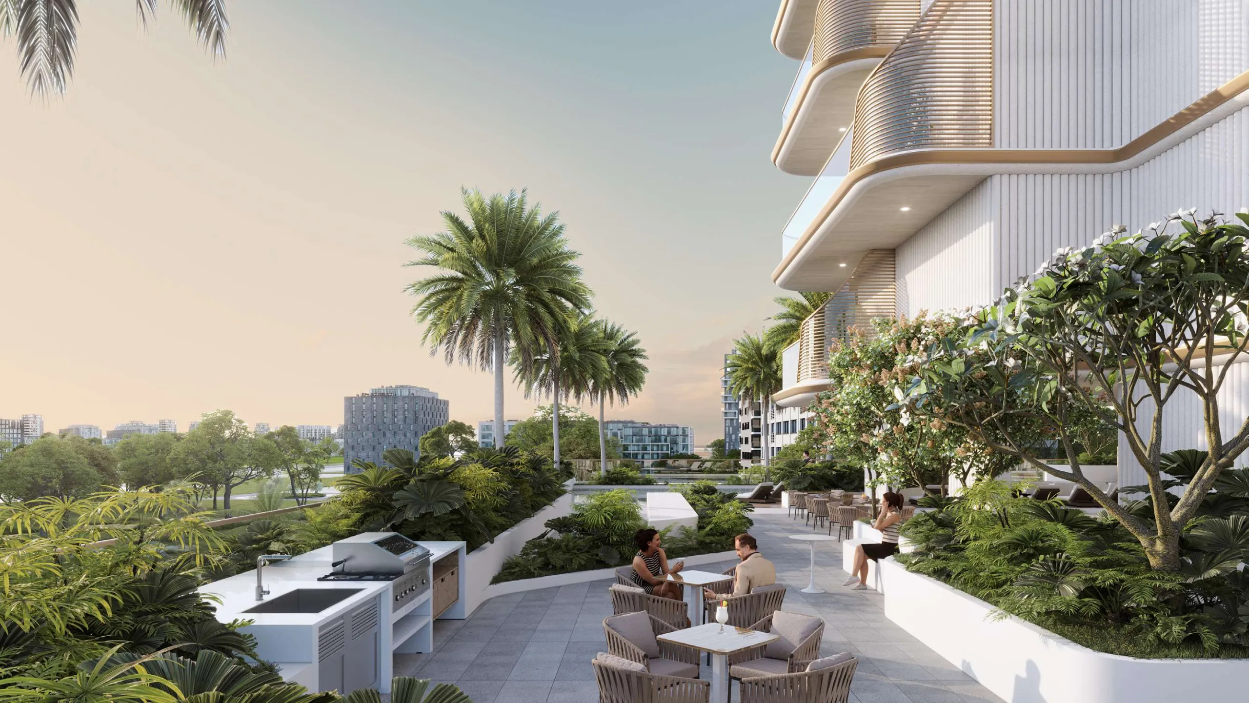 Spectacular Fully Furnished New-Build Apartments and Duplexes with Glass-Bottom Rooftop Pool on Dubai Islands, Dubai