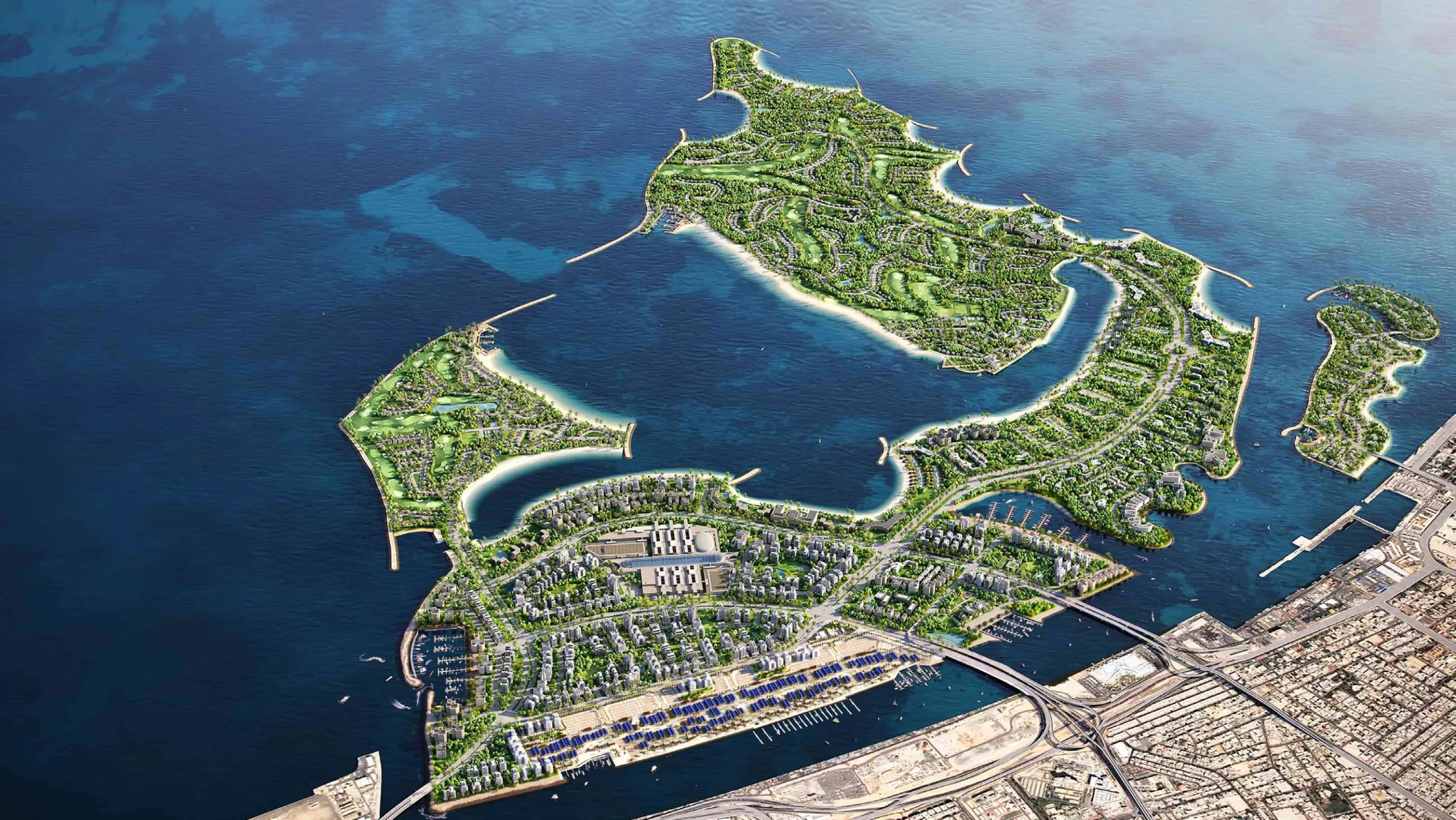 Spectacular Fully Furnished New-Build Apartments and Duplexes with Glass-Bottom Rooftop Pool on Dubai Islands, Dubai