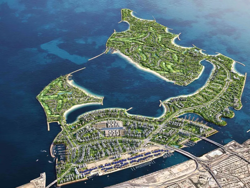 Spectacular Fully Furnished New-Build Apartments and Duplexes with Glass-Bottom Rooftop Pool on Dubai Islands, Dubai