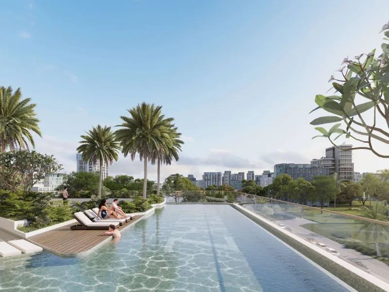 Spectacular Fully Furnished New-Build Apartments and Duplexes with Glass-Bottom Rooftop Pool on Dubai Islands, Dubai