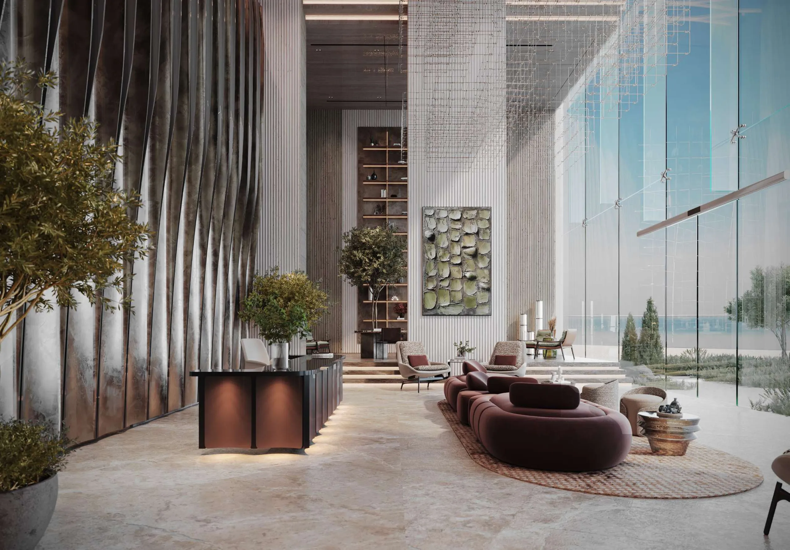 Spectacular Fully Furnished New-Build Apartments and Duplexes with Glass-Bottom Rooftop Pool on Dubai Islands, Dubai