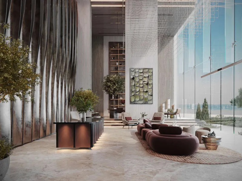 Spectacular Fully Furnished New-Build Apartments and Duplexes with Glass-Bottom Rooftop Pool on Dubai Islands, Dubai