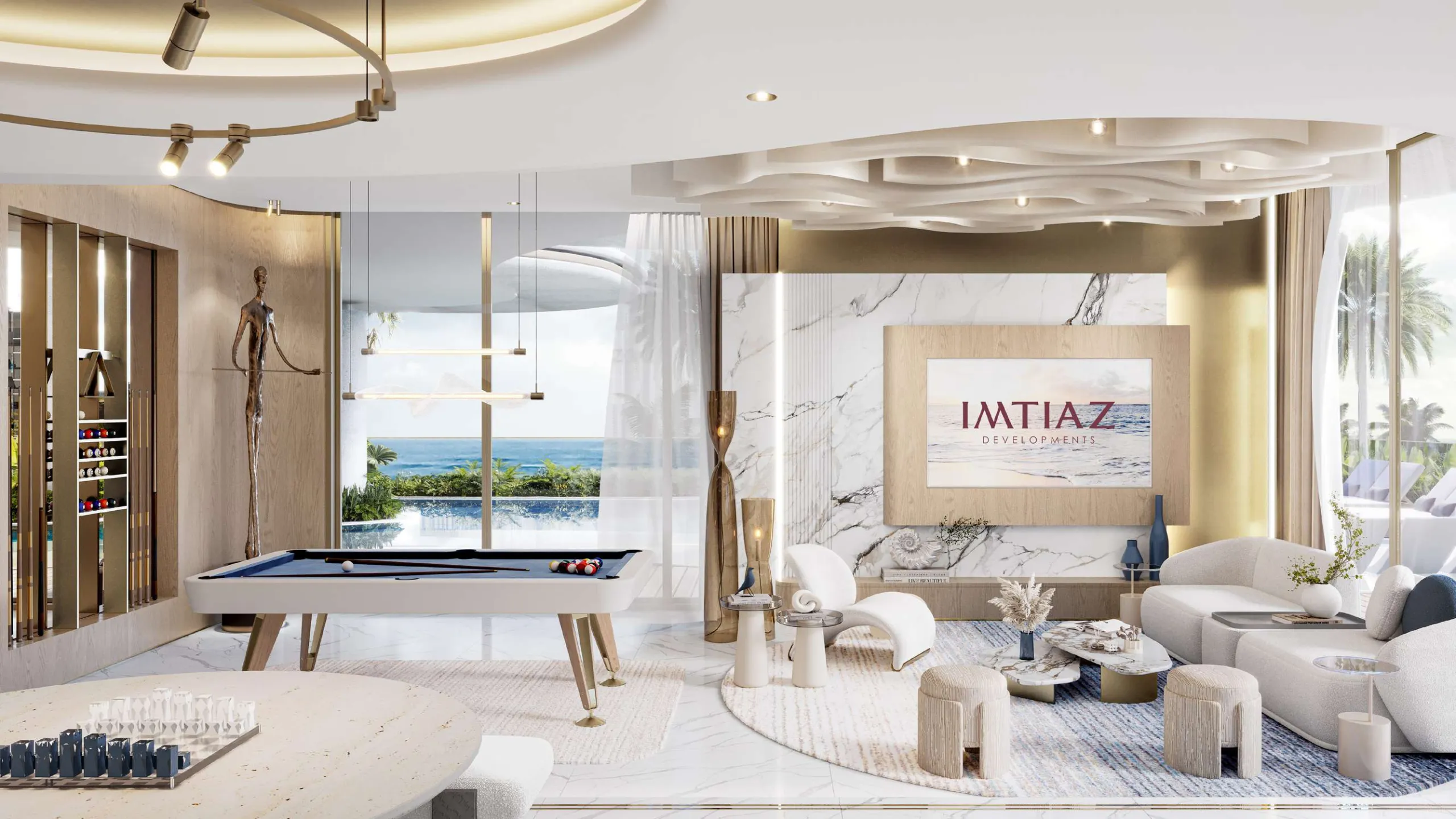 Spectacular Fully Furnished New-Build Apartments and Duplexes with Glass-Bottom Rooftop Pool on Dubai Islands, Dubai