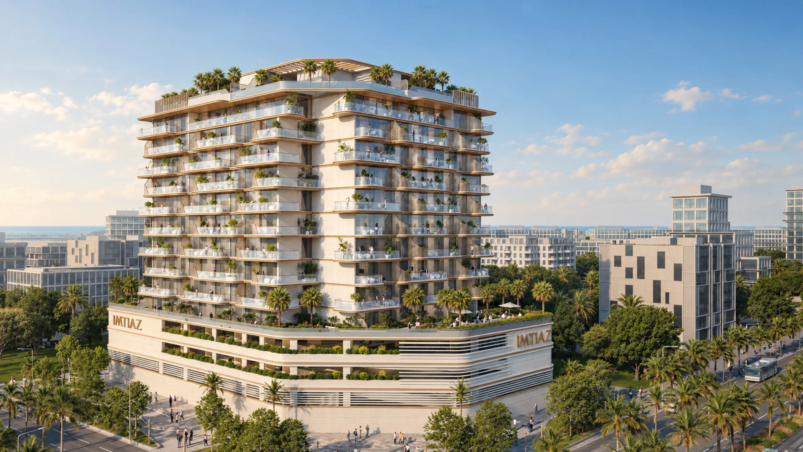 Spectacular Fully Furnished New-Build Apartments and Duplexes with Glass-Bottom Rooftop Pool on Dubai Islands, Dubai