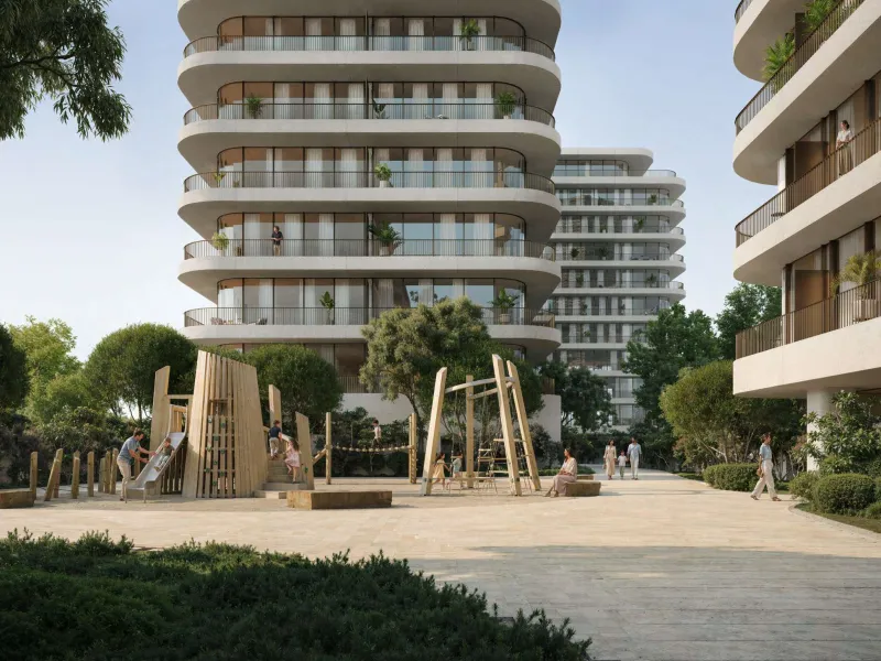 Exklusive Neubau-Apartments mit Hotelservice, fünf Pools, Spa und privatem Concierge neben dem Al Safa Park in Al Wasl, Dubai
