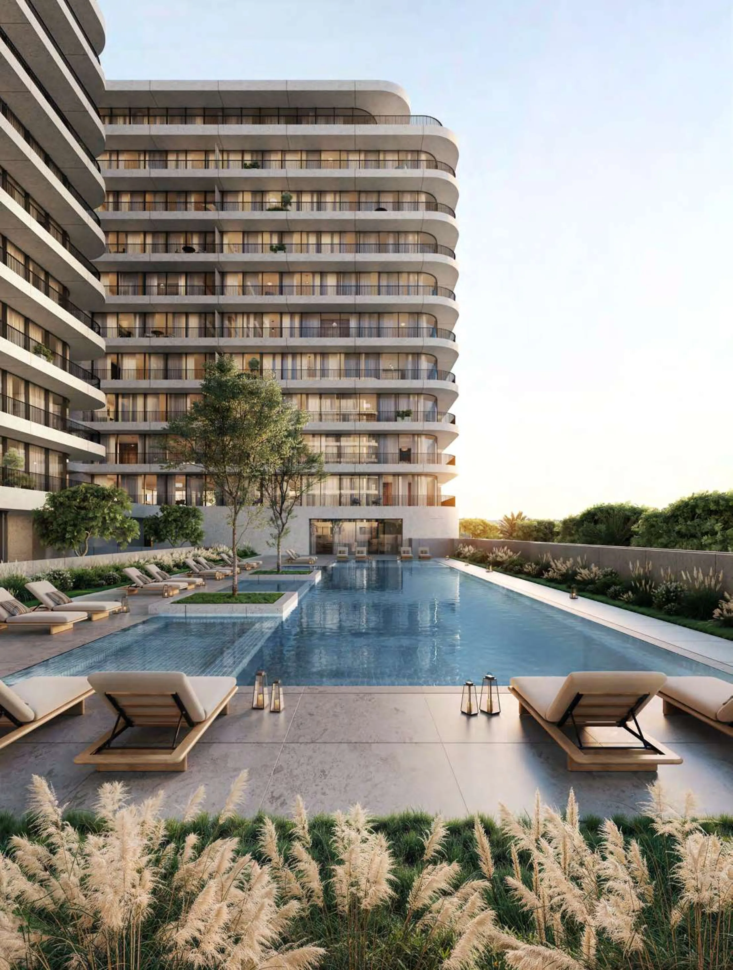 Exklusive Neubau-Apartments mit Hotelservice, fünf Pools, Spa und privatem Concierge neben dem Al Safa Park in Al Wasl, Dubai