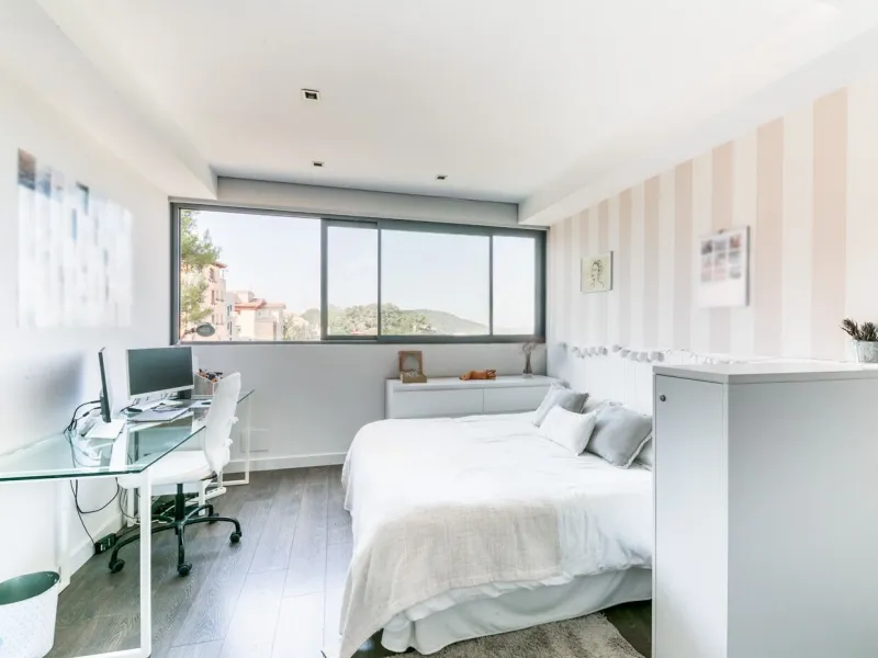  Modern Villa with Pool and Panoramic Views for Rent in Valvidrera, Barcelona