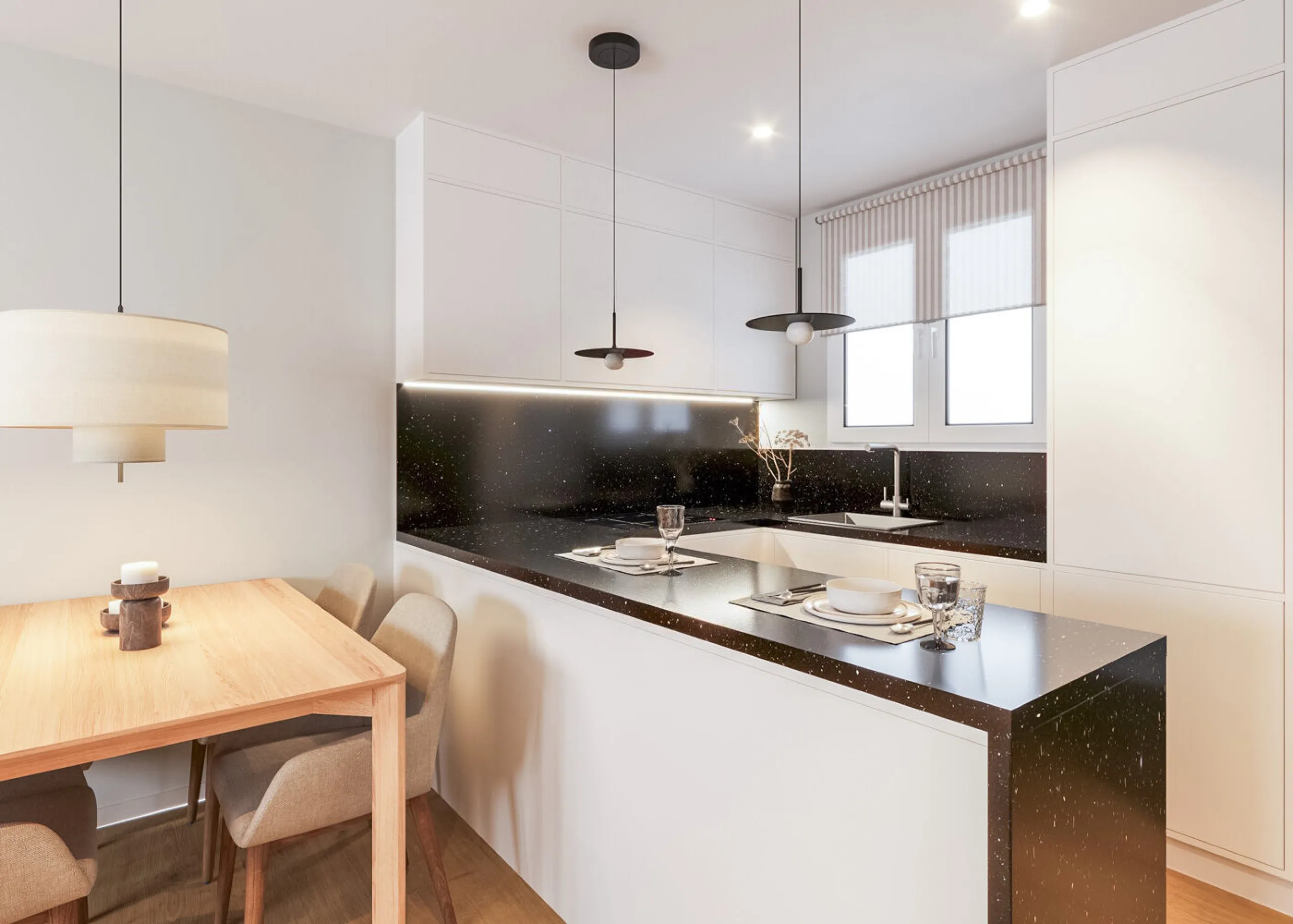 Brand New Four-Bedroom Apartment in El Putxet, Barcelona