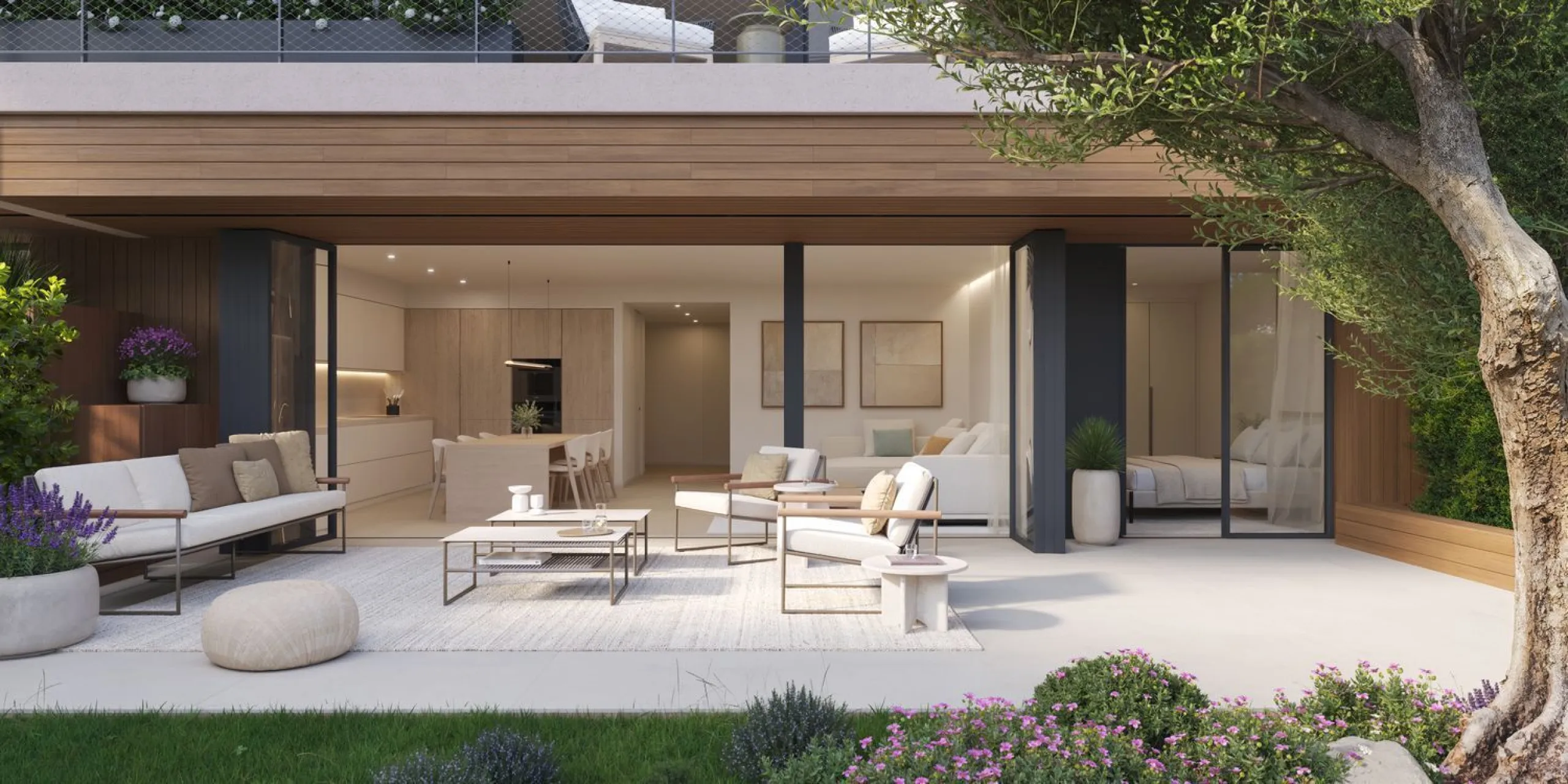 Wohnung mit Meerblick und Terrasse in Gavà Mar – Erste Strandreihe