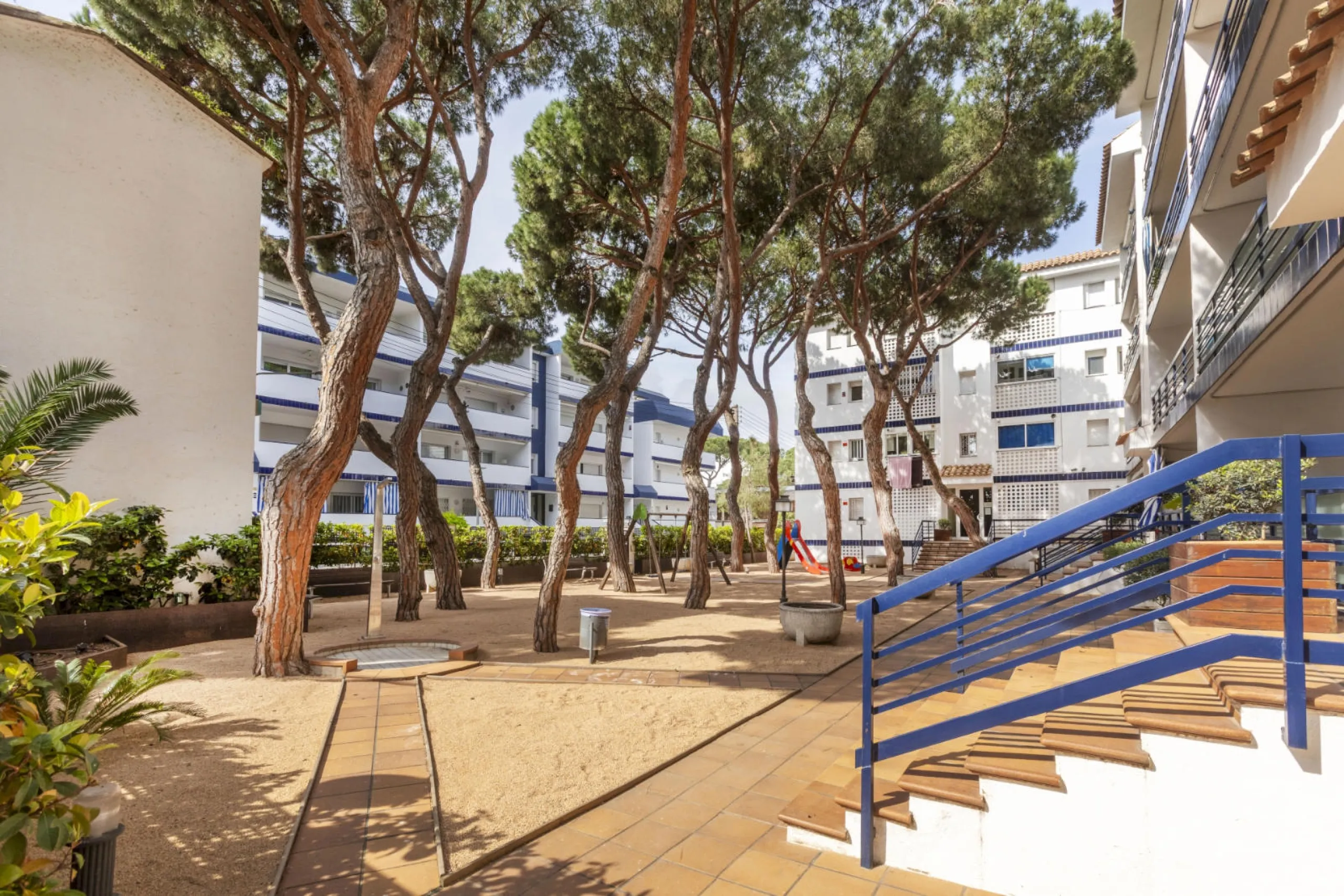 Piso con dos soleadas terrazas a solo 50 metros de la playa en Platja d’Aro, Costa Brava