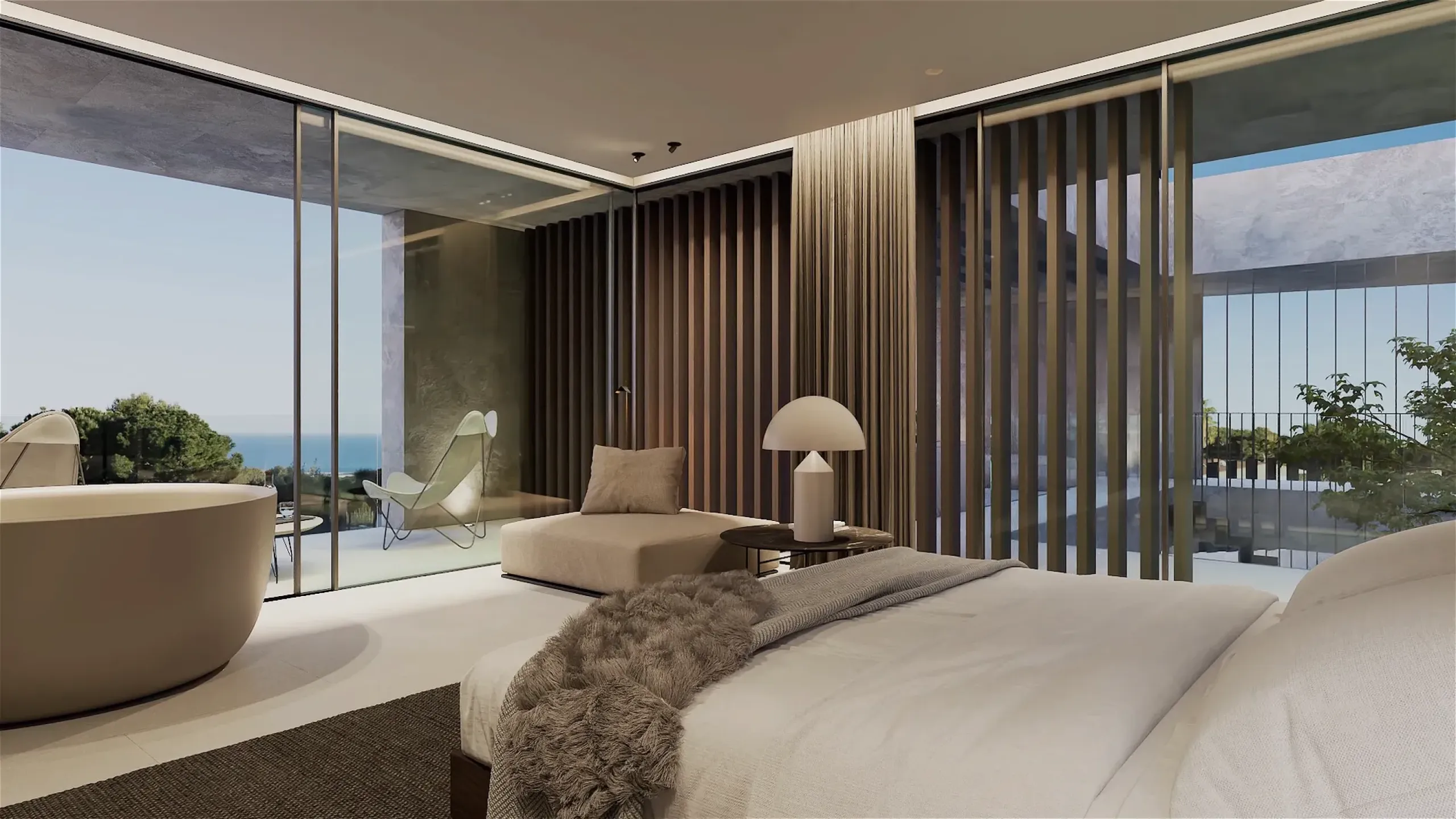 Villa familiar de alta gama con vistas panorámicas al Mediterráneo en Teia, Barcelona