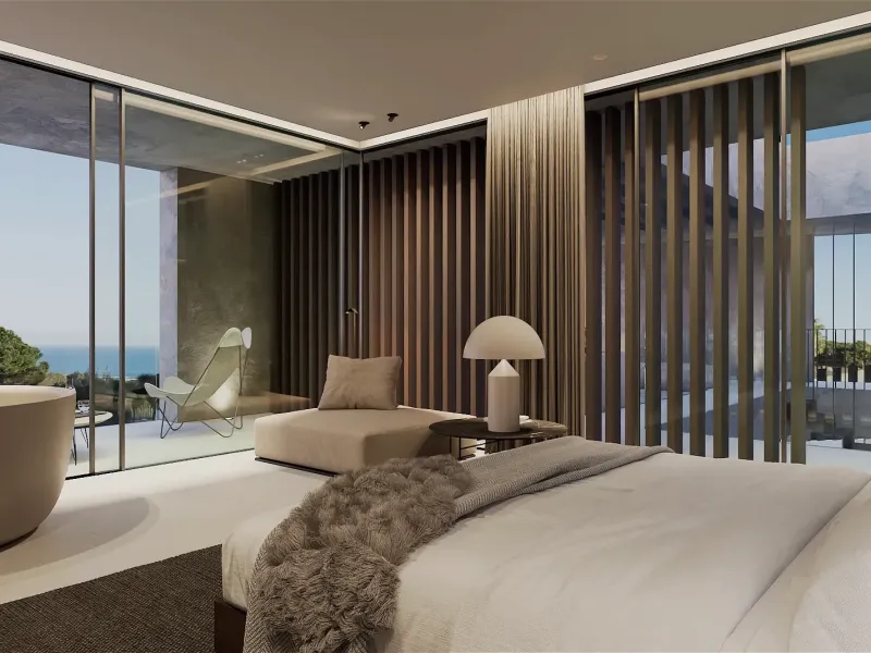 Villa familiar de alta gama con vistas panorámicas al Mediterráneo en Teia, Barcelona
