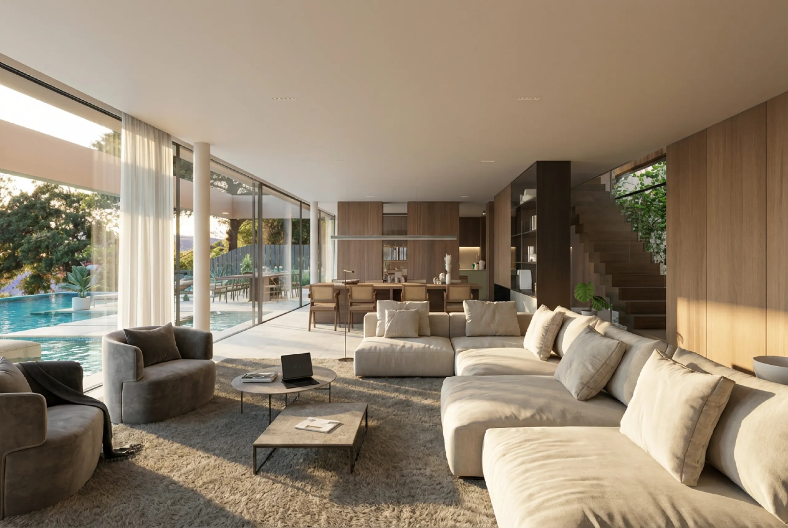 Villa de lujo de diseño con vistas al mar en Sant Andreu de Llavaneres, Barcelona