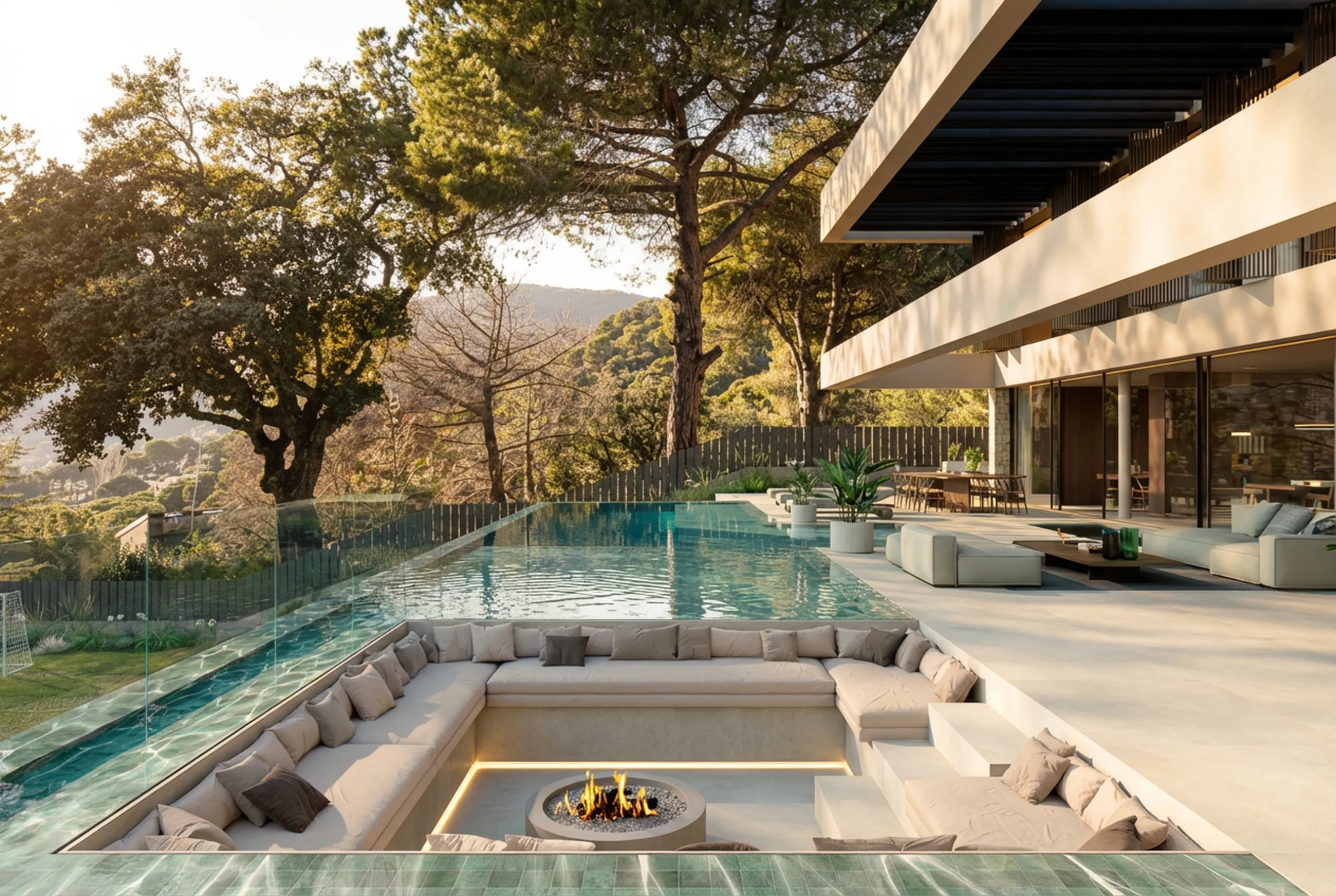 Villa de lujo de diseño con vistas al mar en Sant Andreu de Llavaneres, Barcelona