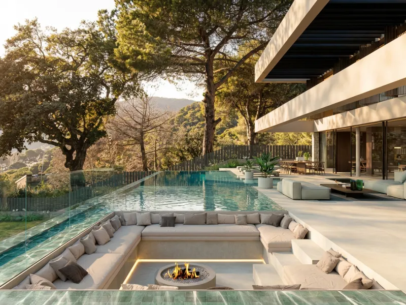 Villa de lujo de diseño con vistas al mar en Sant Andreu de Llavaneres, Barcelona