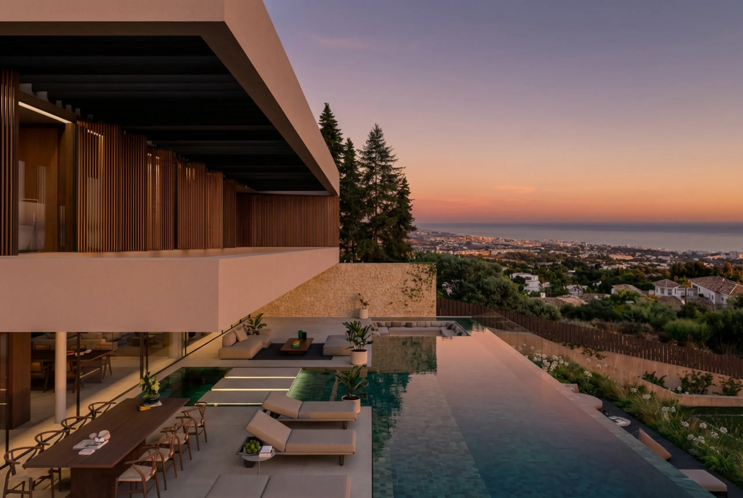 Villa de lujo de diseño con vistas al mar en Sant Andreu de Llavaneres, Barcelona