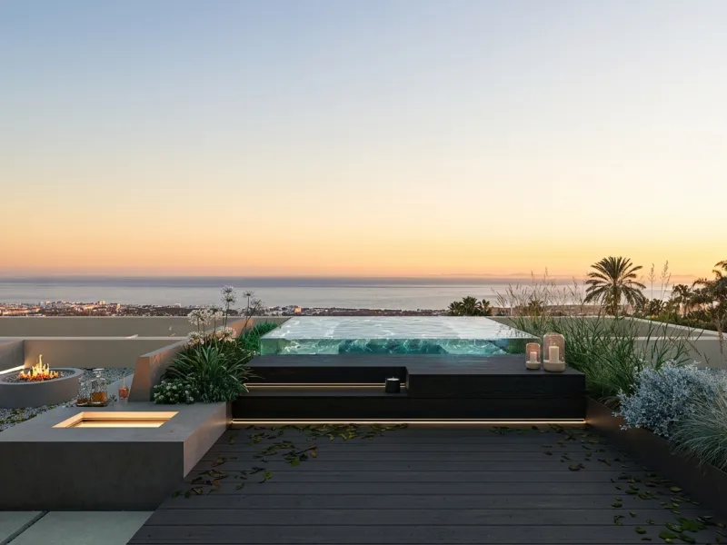 Villa de lujo de diseño con vistas al mar en Sant Andreu de Llavaneres, Barcelona
