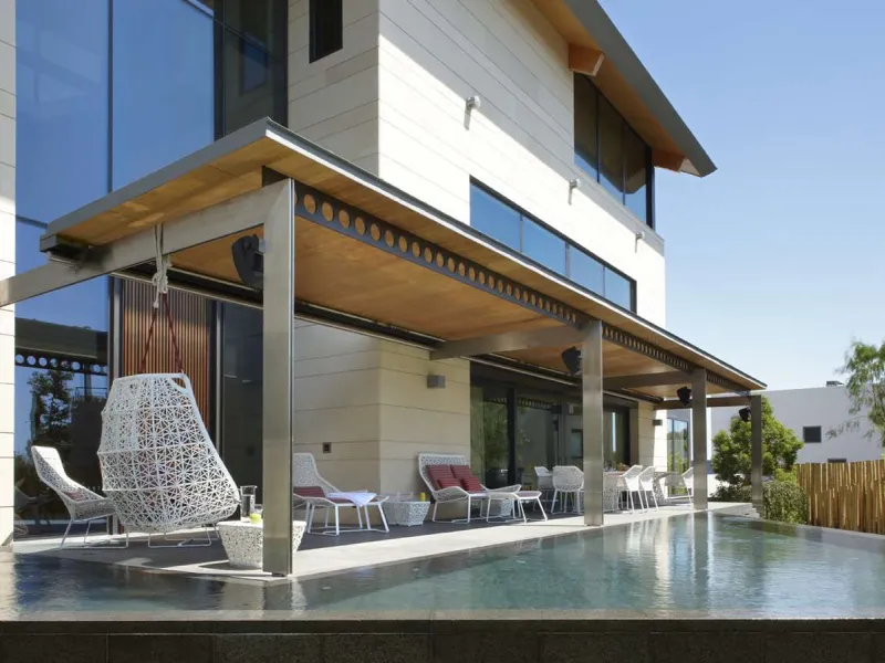 Villa independiente de alta gama con jacuzzi y vistas a la ciudad en Pedralbes, Barcelona