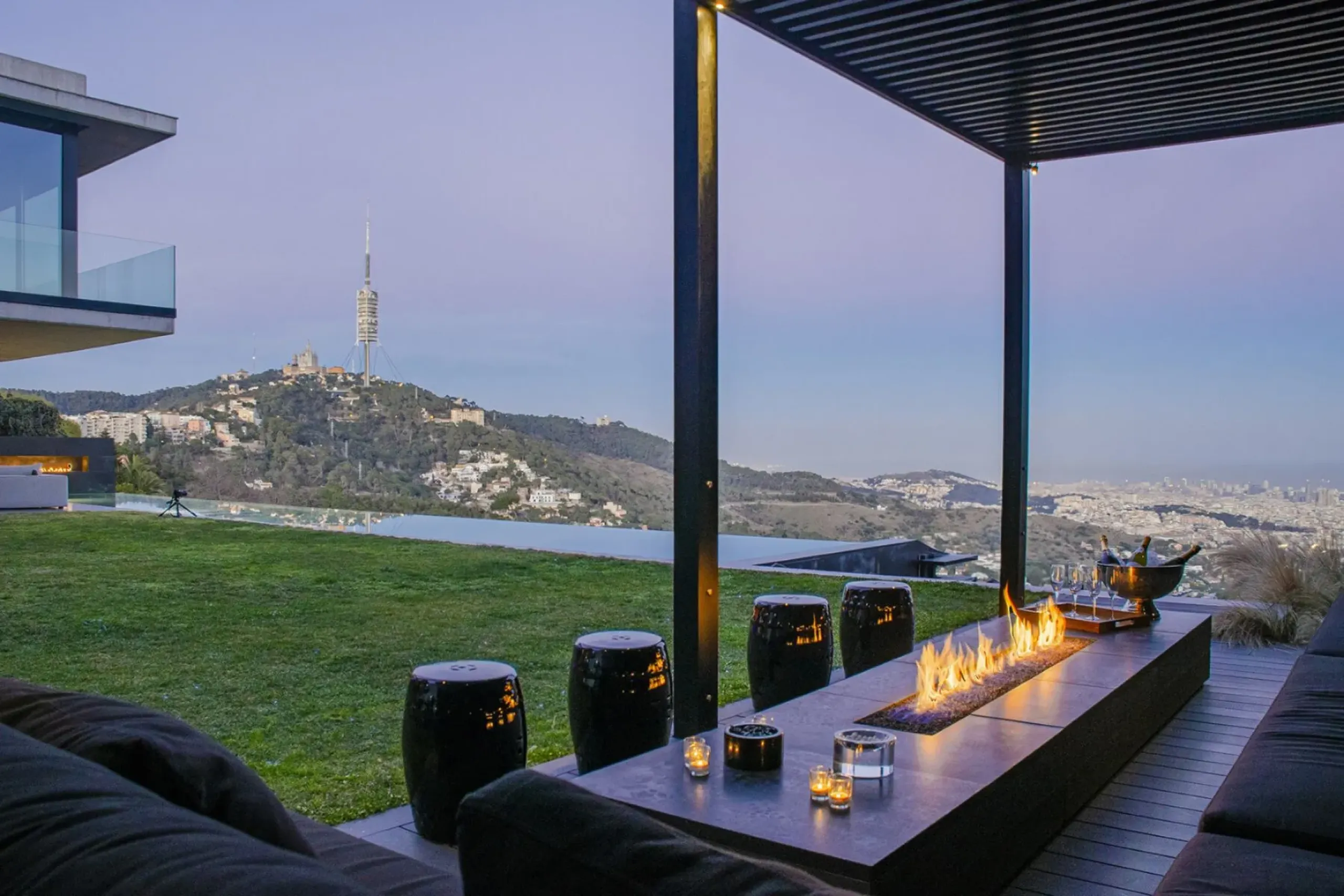 Exclusive Luxury Designer Villa with Panoramic Views in Barcelona’s Prestigious Sarria District