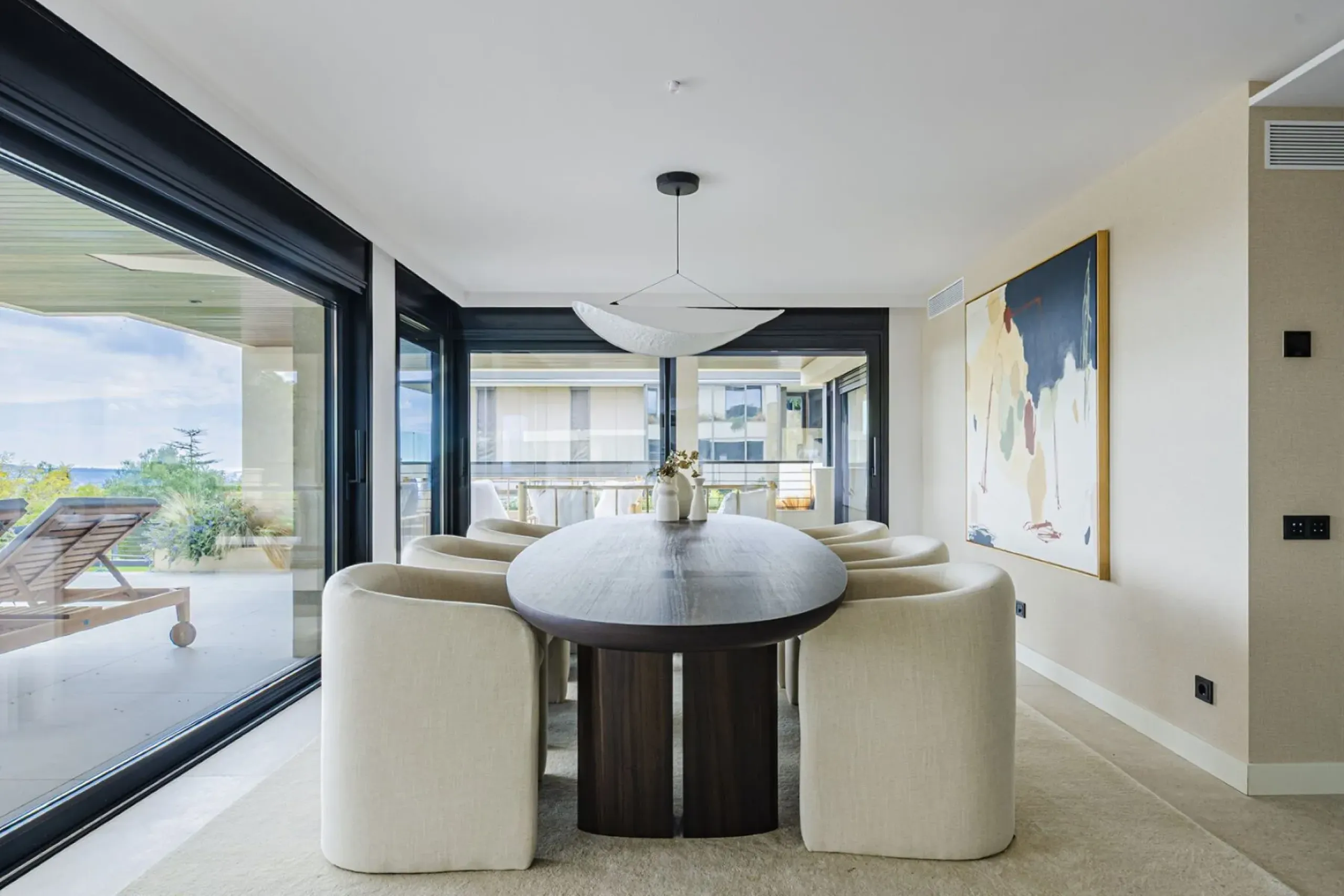 Exclusive Luxury Villa with Panoramic Sea and City Views in the Prestigious Pedralbes District, Barcelona
