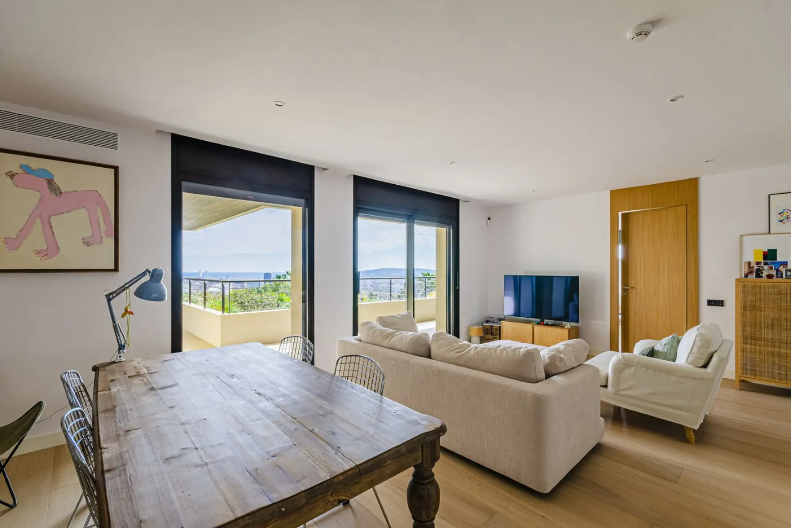 Exclusive Luxury Villa with Panoramic Sea and City Views in the Prestigious Pedralbes District, Barcelona